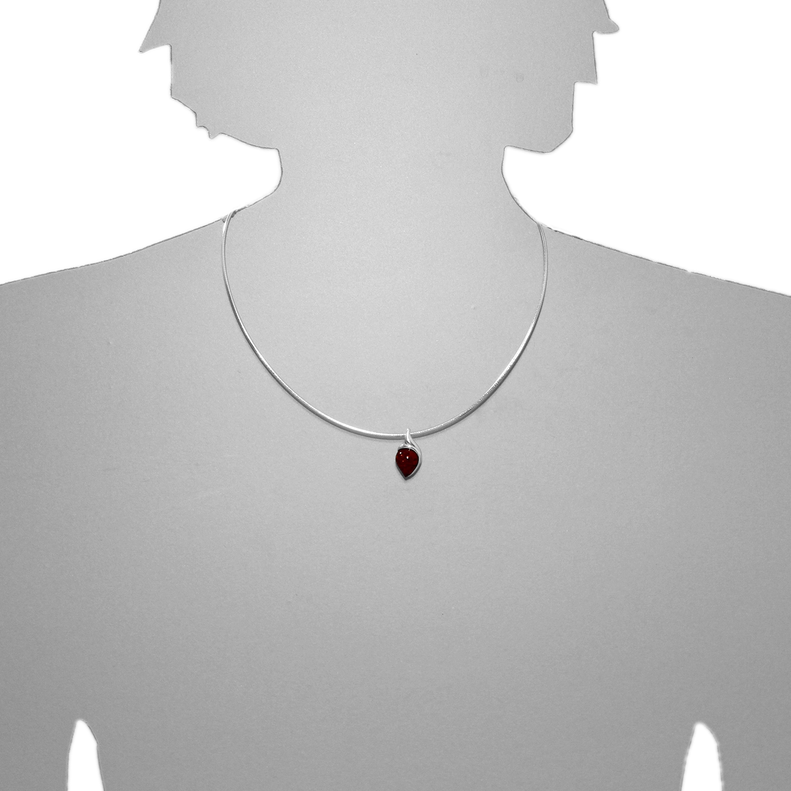 OSTSEE-SCHMUCK Kette mit Anhänger »- Gleiter-Maren - Silber 925/000 - Bernstein«