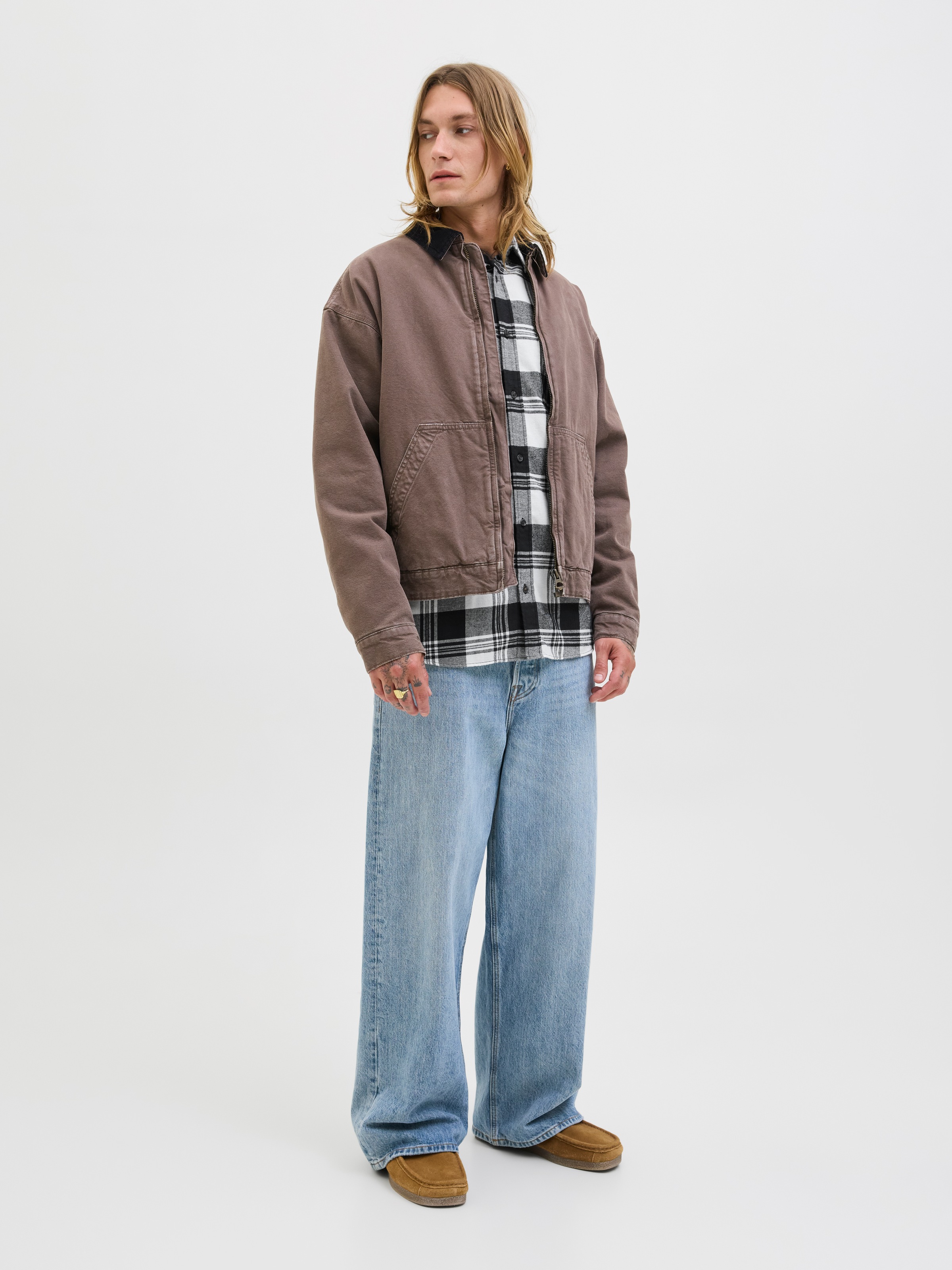 Jack & Jones Langarmhemd »JJJAMES BUFFALO SHIRT LS«