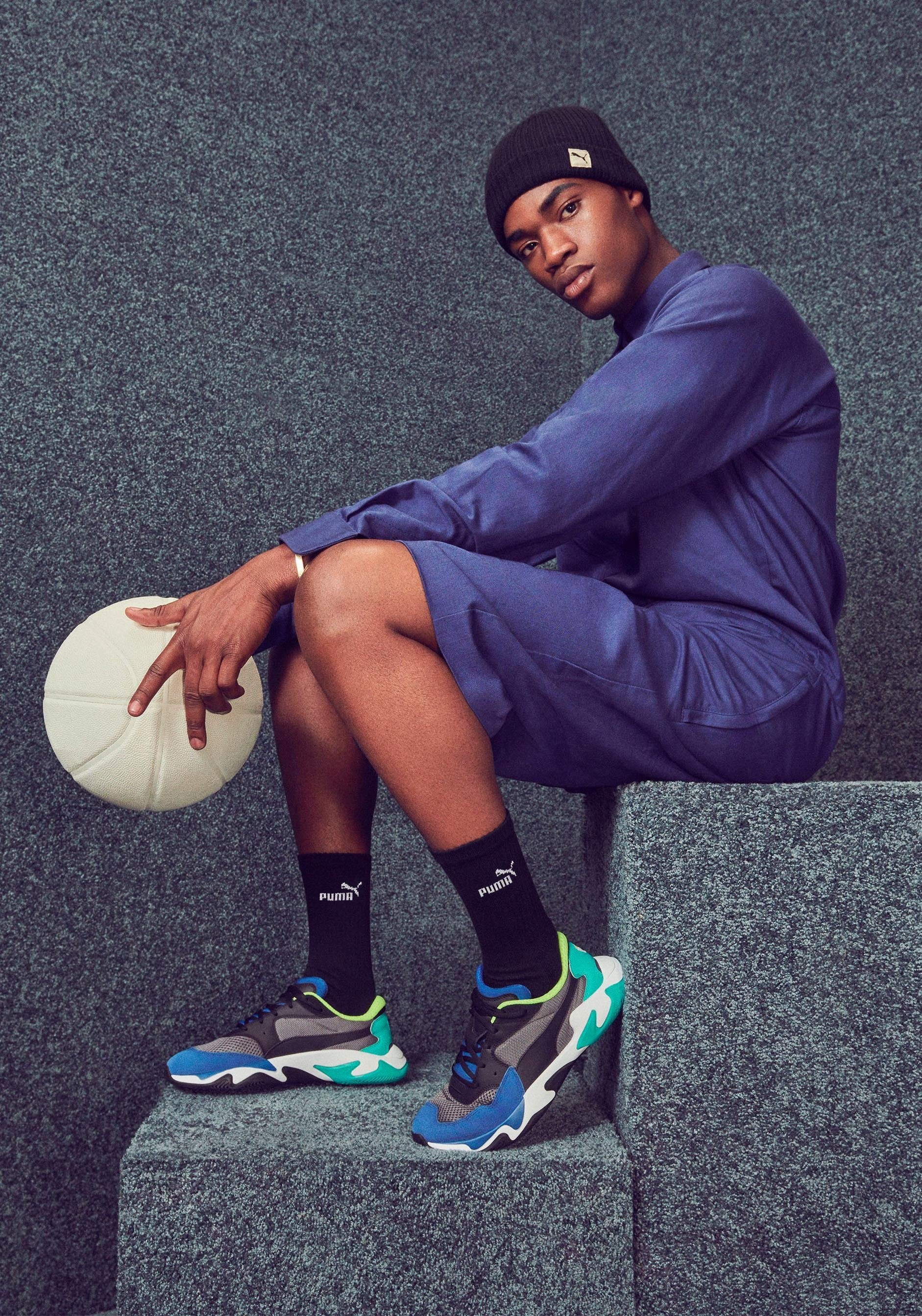 PUMA Freizeitsocken, (3 Paar), Atmungsaktiv, feuchtigkeitsregulierend, Stre günstig online kaufen