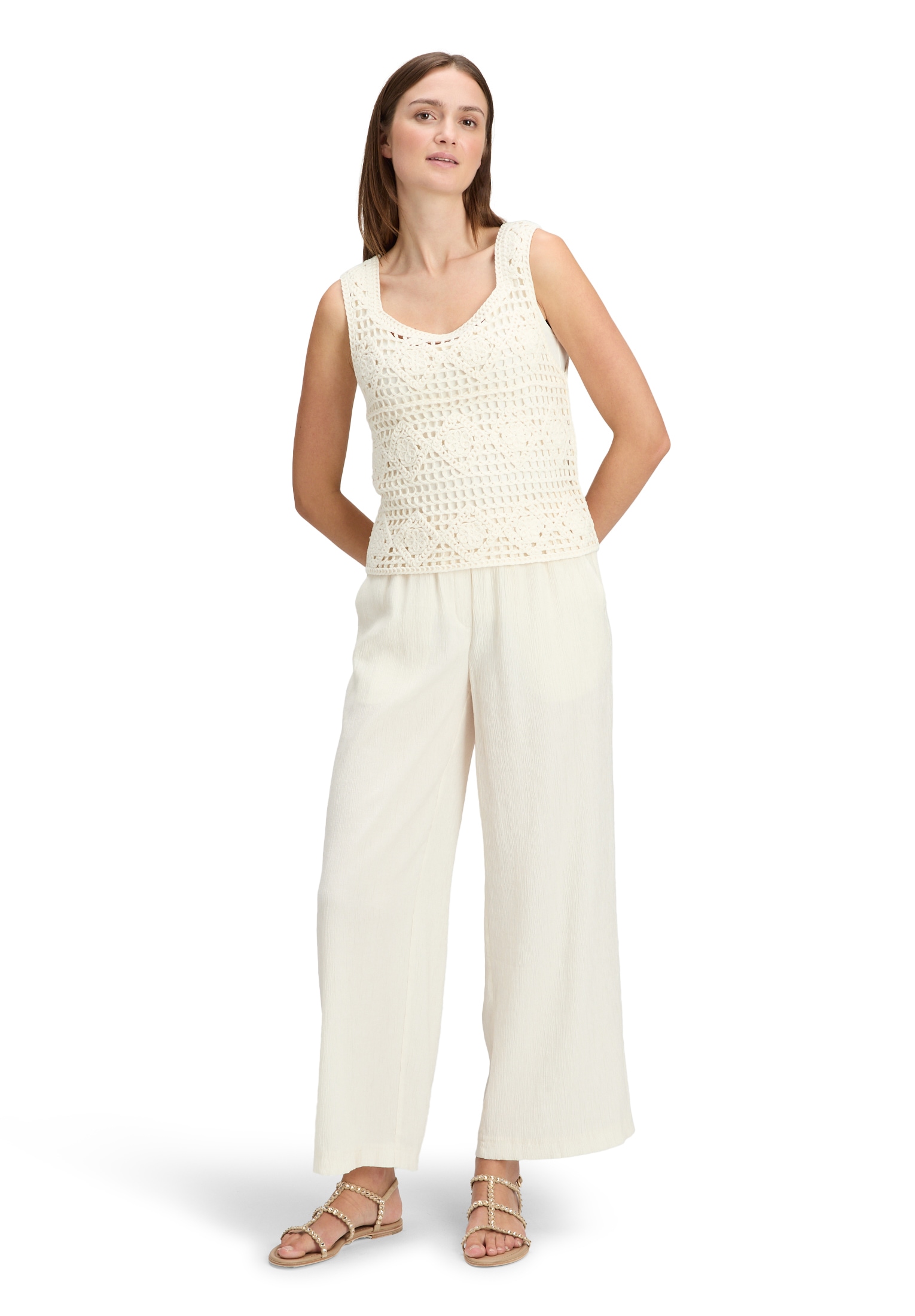Betty&Co Stricktop »Damen mit Lochmuster«