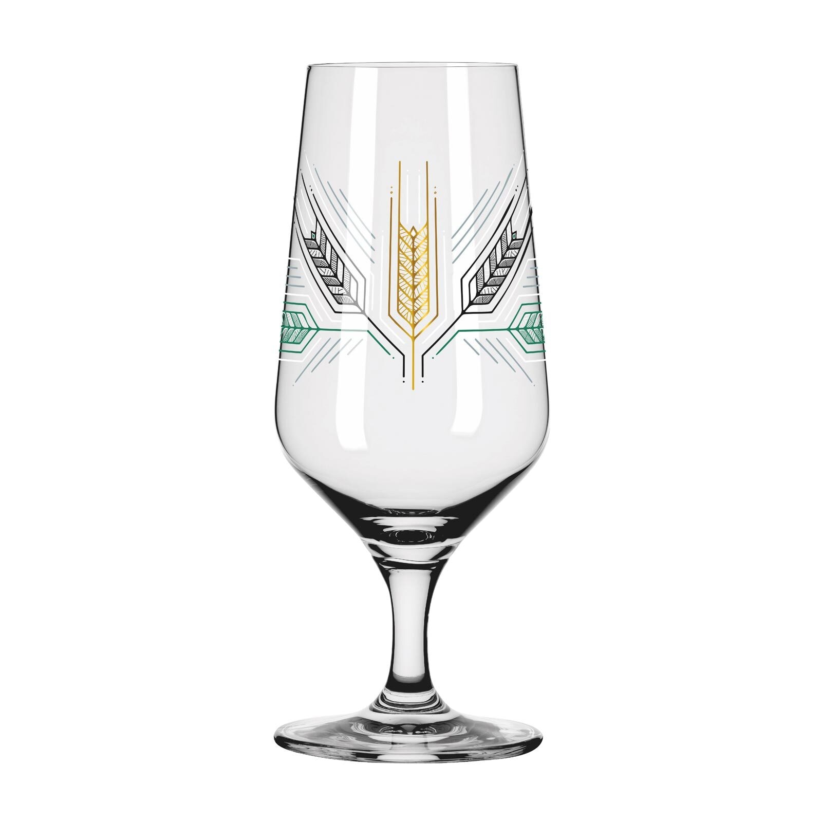 Ritzenhoff Bierglas »Biergläser Gerste Brauchzeit 374 ml 2er Set transparent«