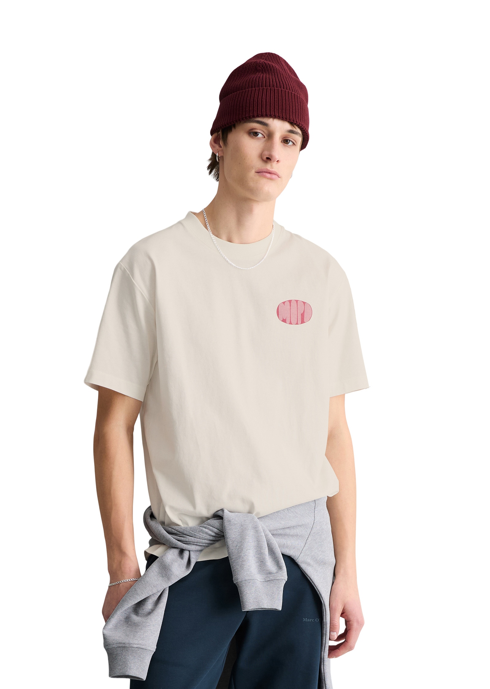 Marc OPolo DENIM T-Shirt "mit Rückenprint" günstig online kaufen