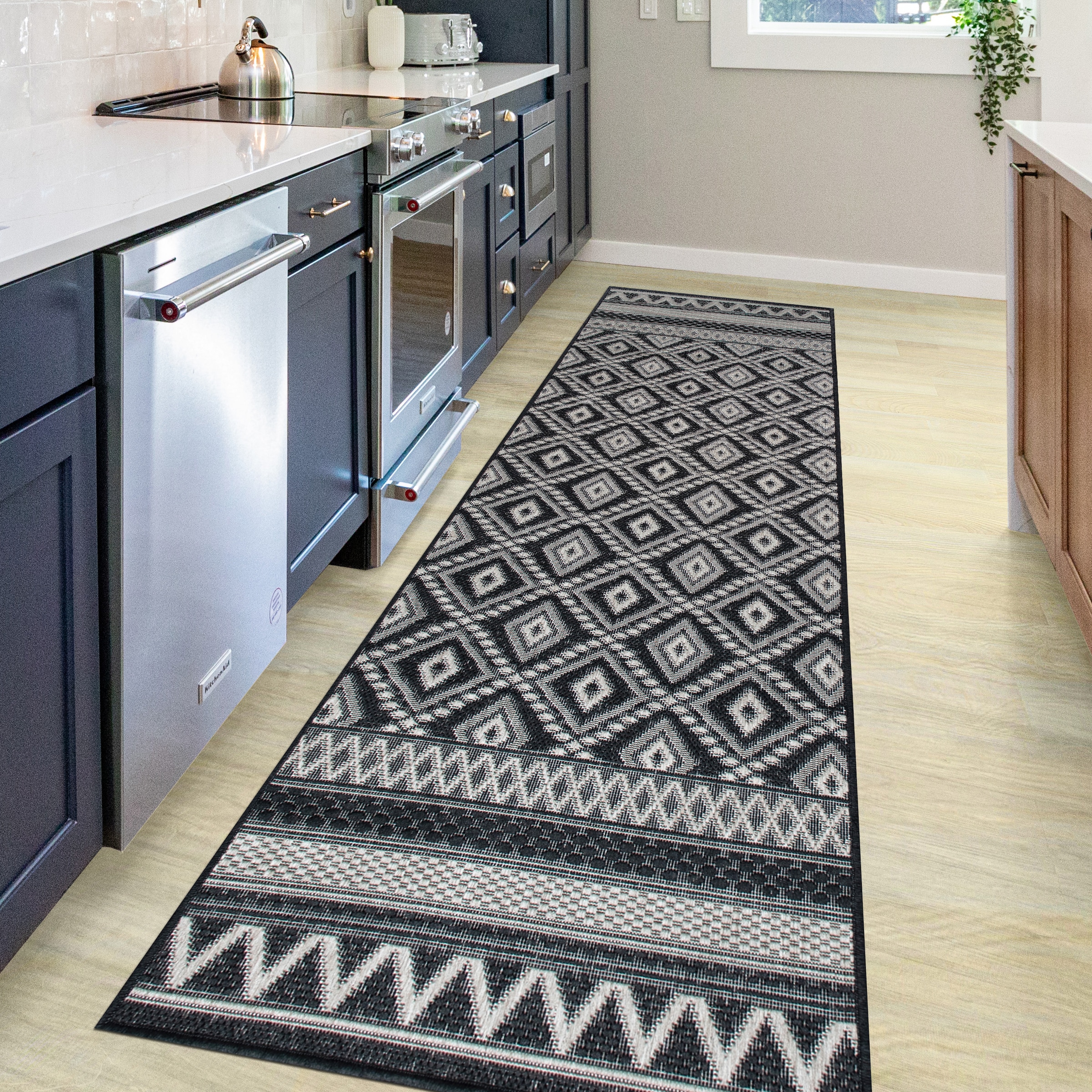 my home Teppich "Toronto auch als Läufer erhältlich" rechteckig 3 mm Höhe I günstig online kaufen