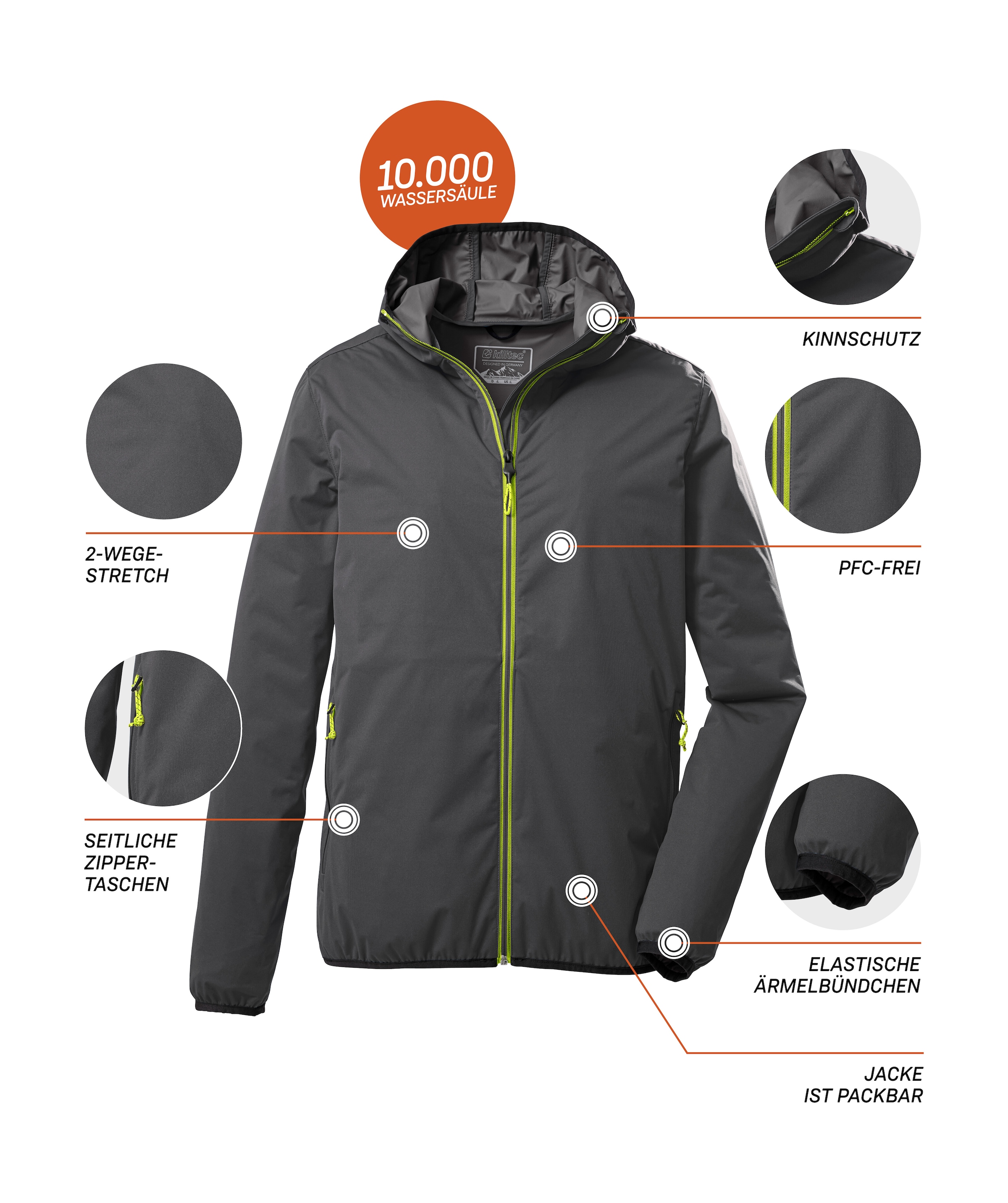 Killtec Outdoorjacke »KOS 60 MN JCKT«