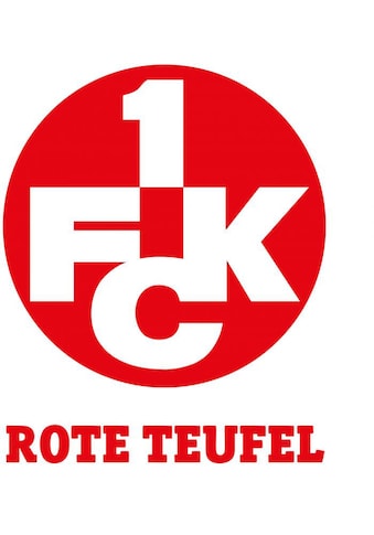 Wandtattoo »1.FC Kaiserslautern Rote Teufel«, (Set, 1 St.)