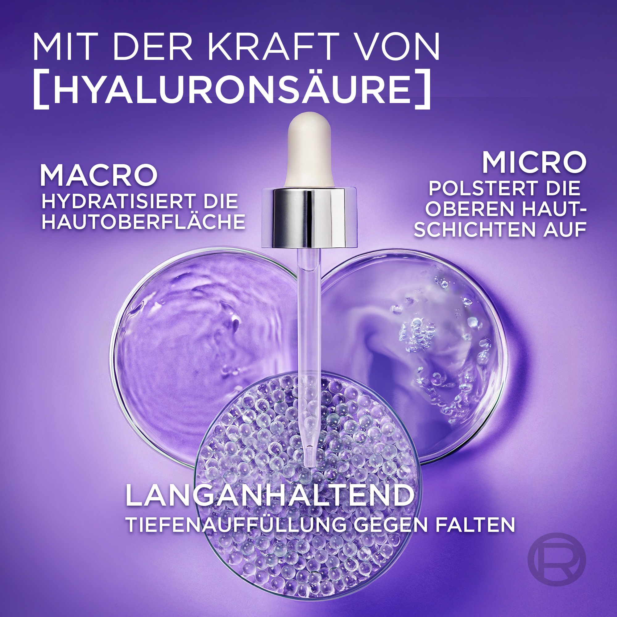 L'ORÉAL PARIS Gesichtsserum »REVITALIFT FILLER ANTI-FALTEN SERUM« mit Hyaluron