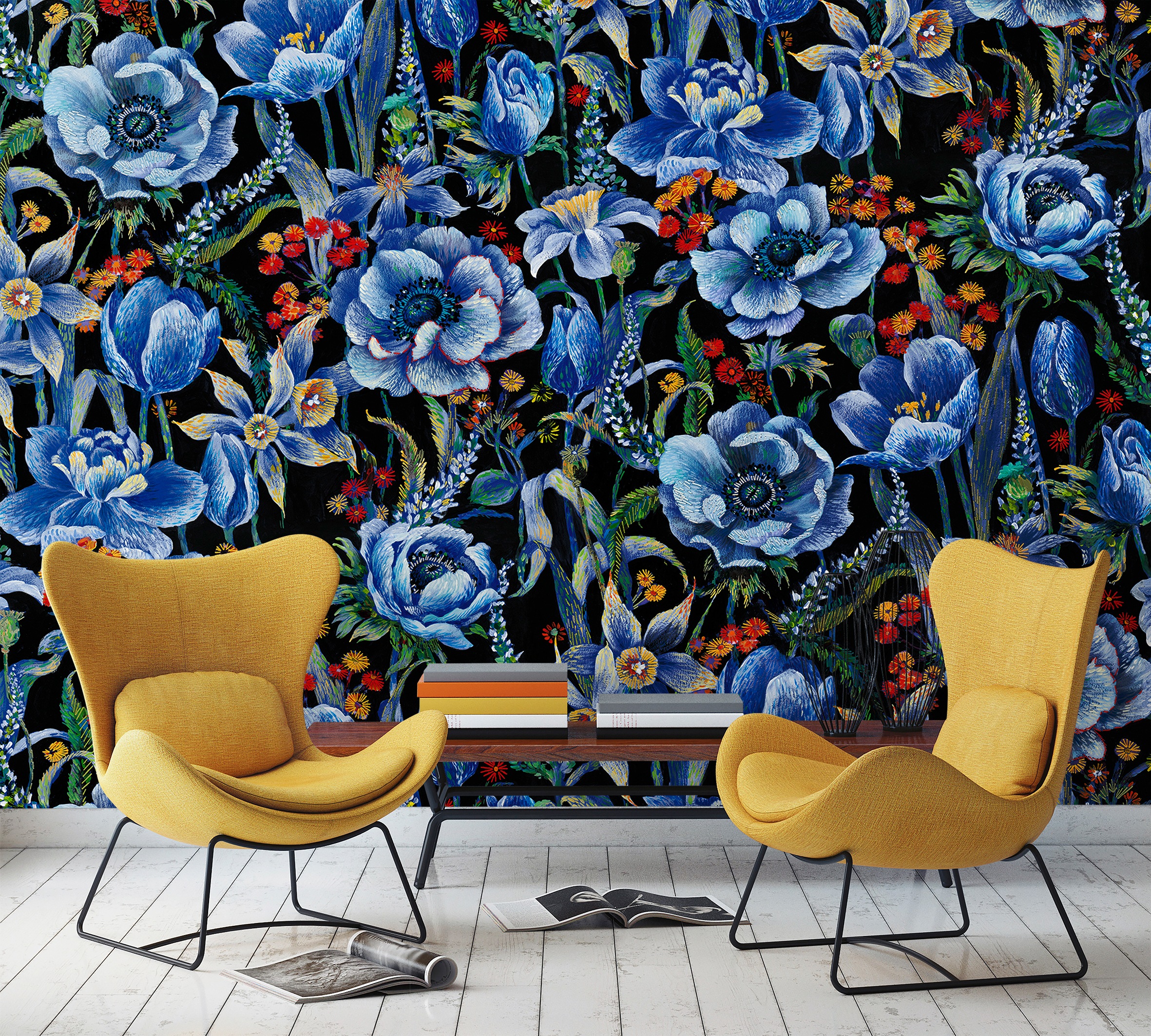 Marburg Fototapete, botanisch, moderne Tapete für Wohnzimmer Schlafzimmer Küche
