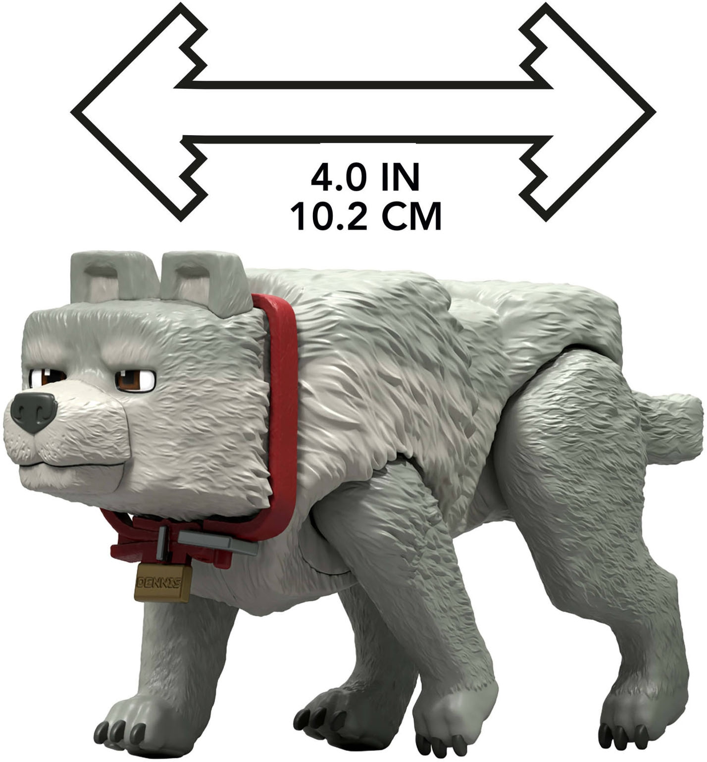 Mattel® Actionfigur »Minecraft Dennis der Wolf«, (Set)