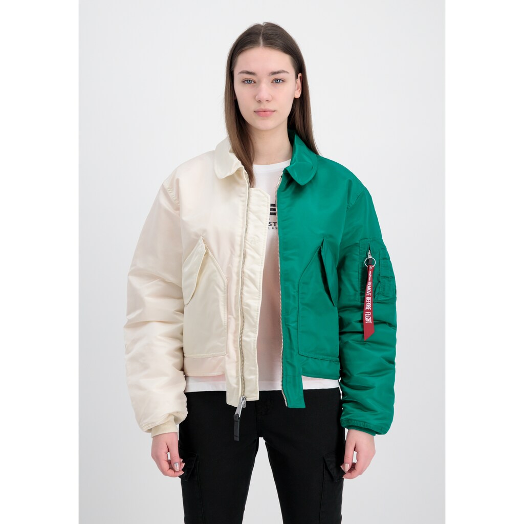 Alpha Industries Bomberjacke »ALPHA INDUSTRIES Women - Bomber Jackets CWU TC Wmn«