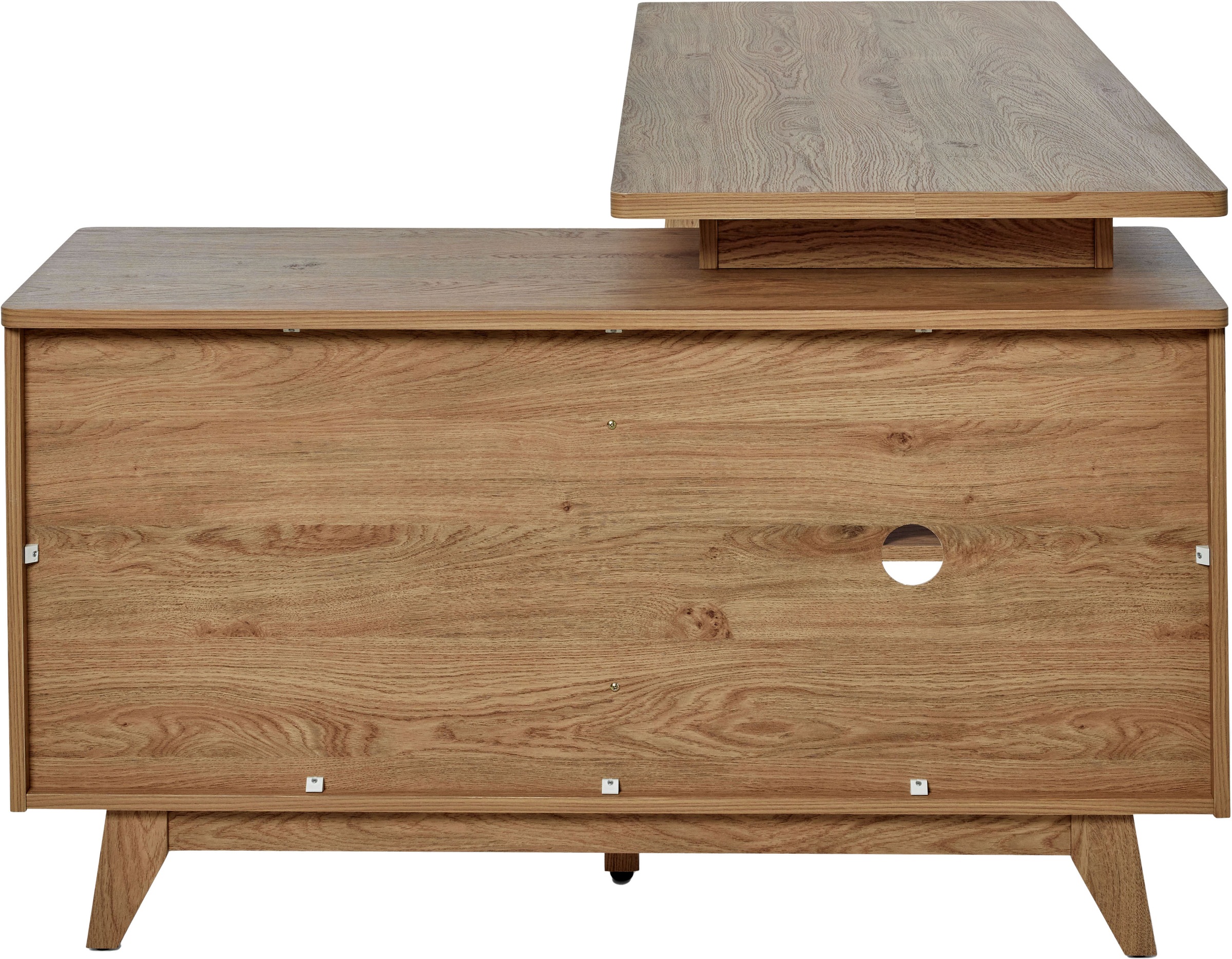 Jahnke Eckschreibtisch »LIBRE D 240 E«, (1 St.), wechselseitig montierbar, Breite ca. 140 cm