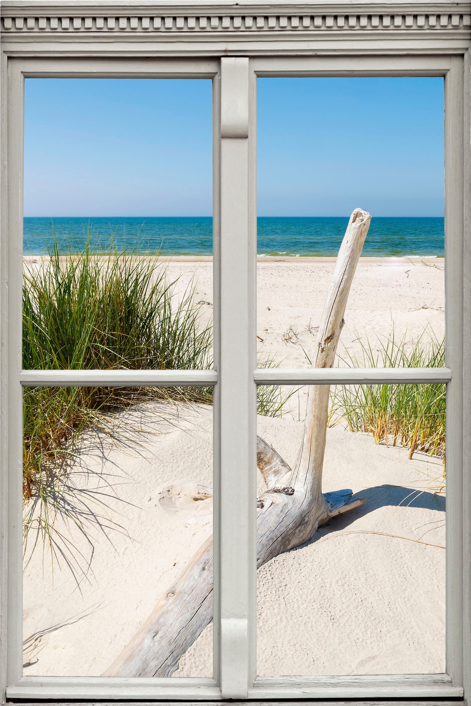 Wandsticker »Düne«, Wandsticker, Wandbild, selbstklebend, 3D, Fenster