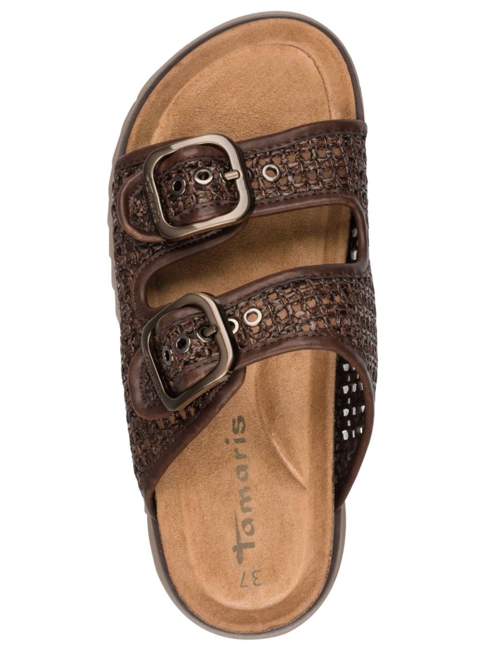 Tamaris Pantolette »Tamaris Pantoletten Lederimitat/Textil«