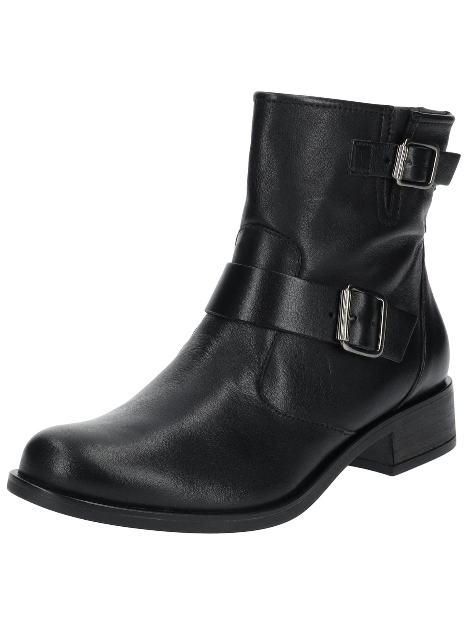 Paul Green Bikerboots "Paul Green Stiefelette Glattleder" günstig online kaufen