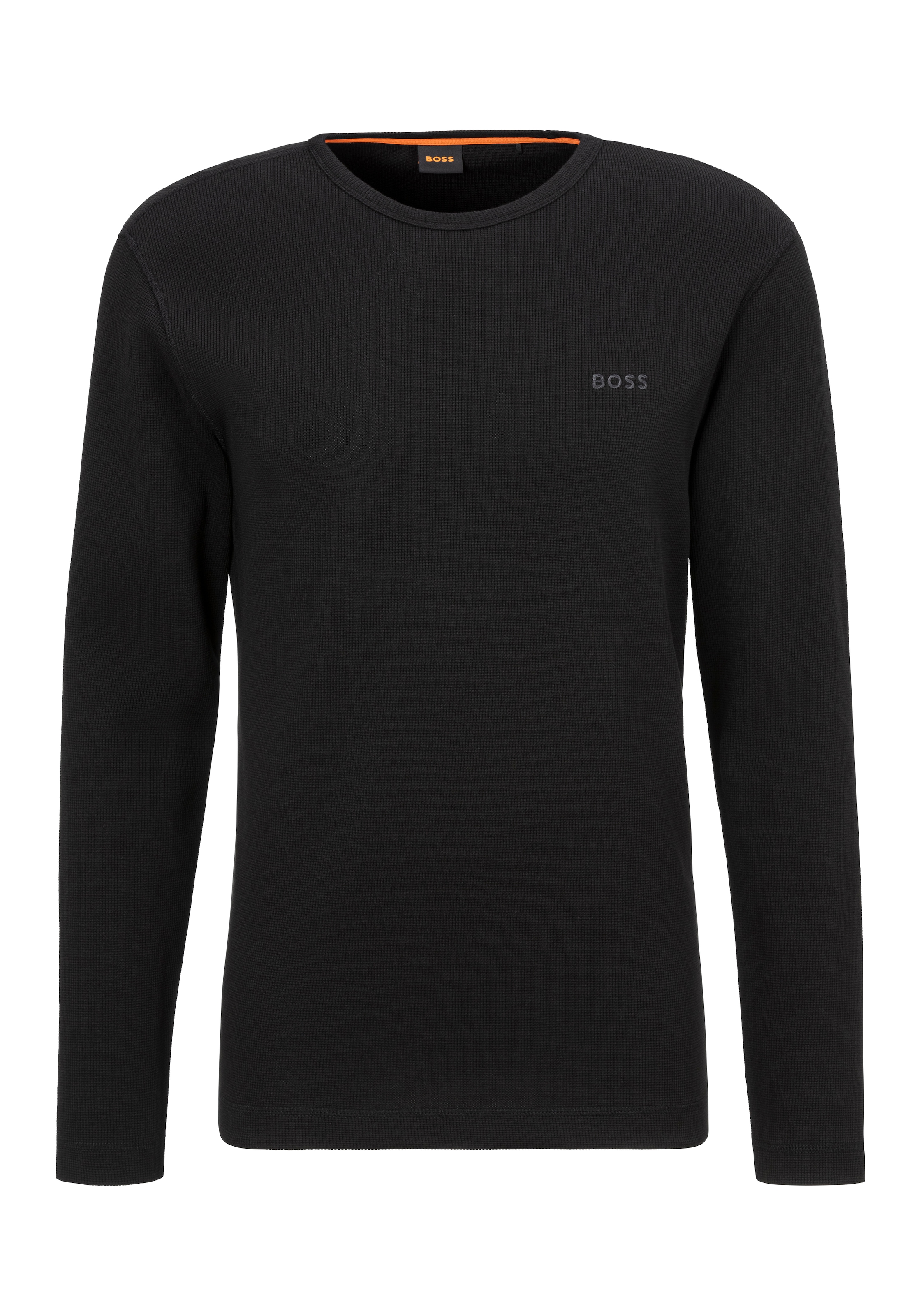 BOSS ORANGE Langarmshirt »Tempesto«, mit BOSS-Stickerei