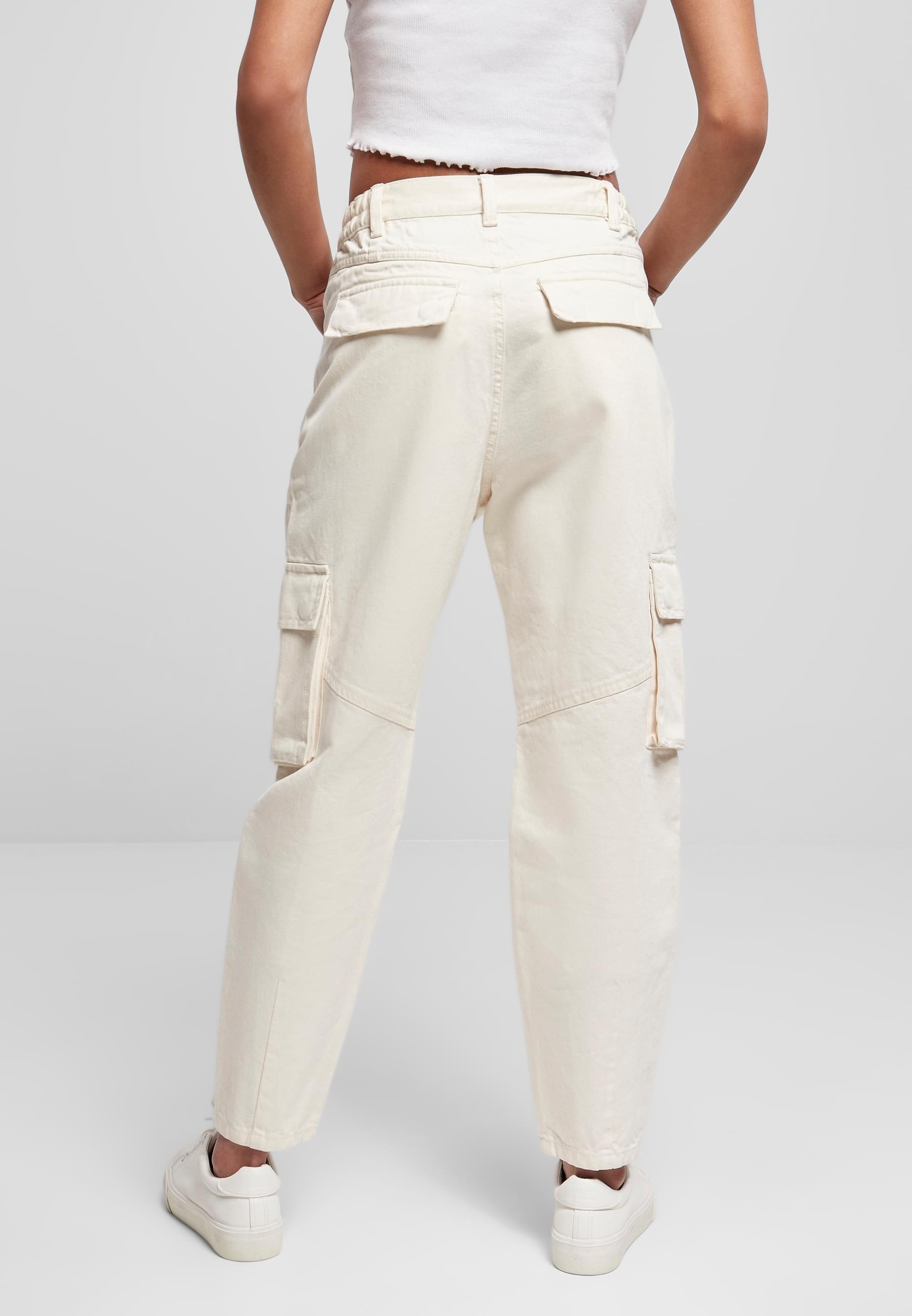URBAN CLASSICS Cargohose »Urban Classics Damen Ladies Ballon Fit Cargo Twill Pants«, (1 tlg.)