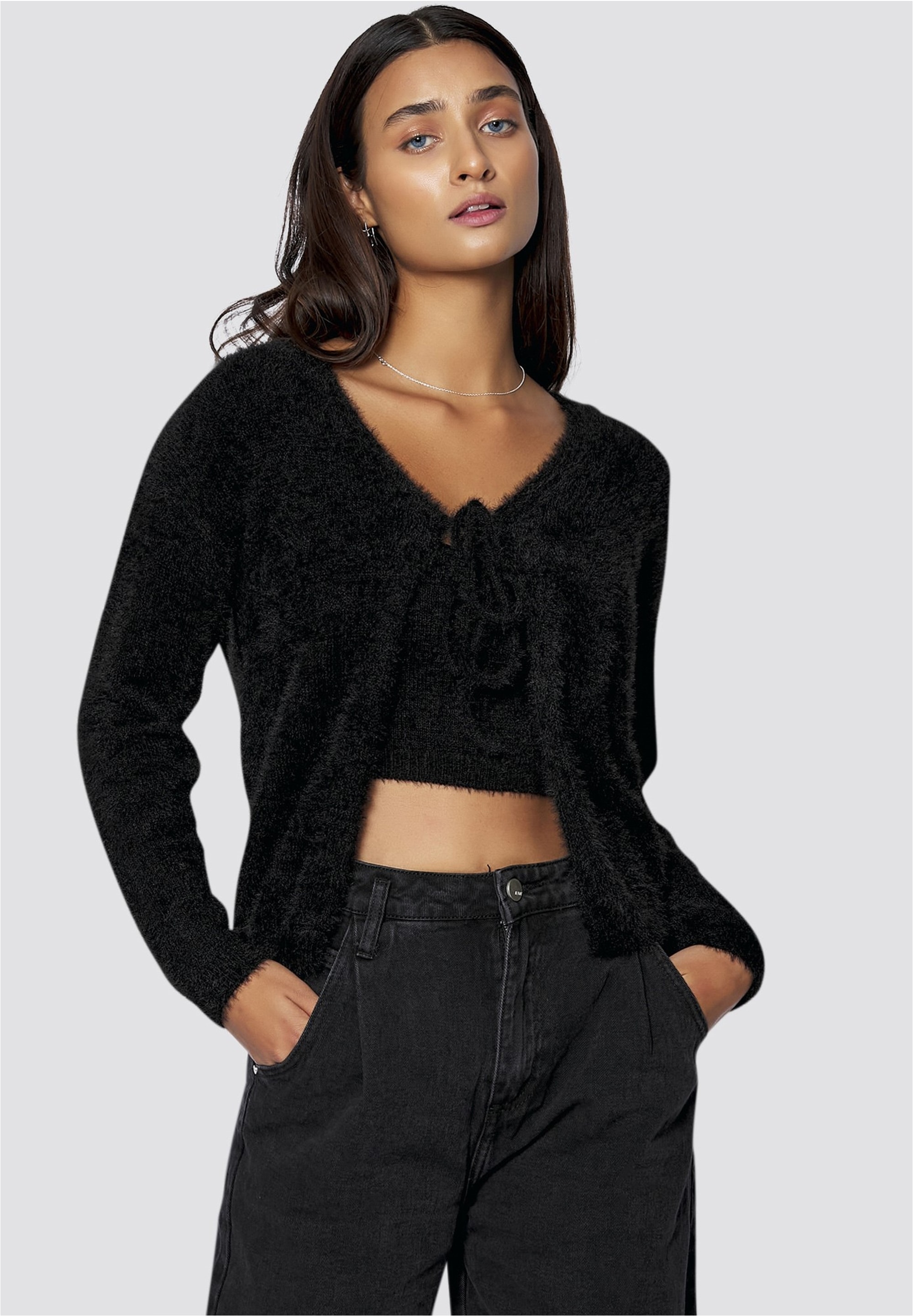 freshlions Strickjacke "Madison" 2 Stk. tlg. mit toller Binde-Funktion günstig online kaufen