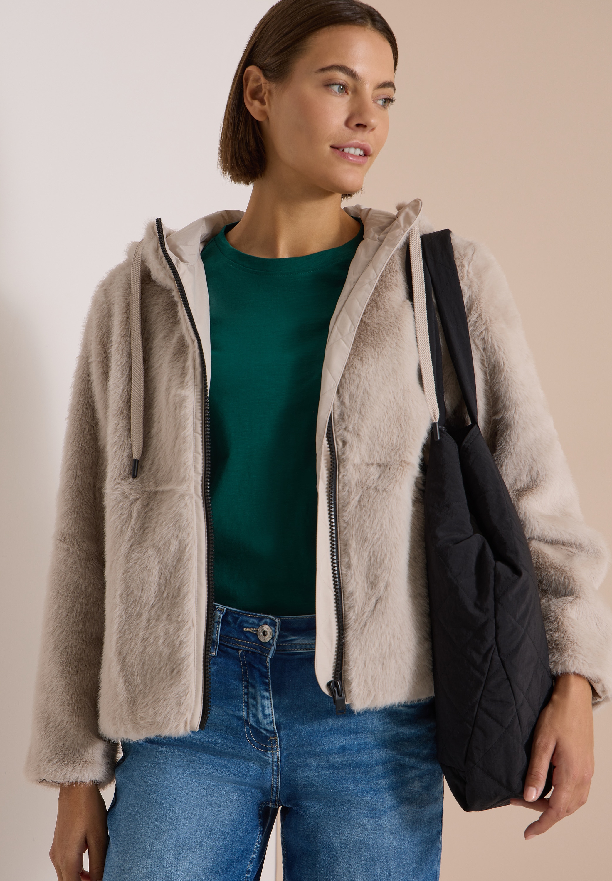Cecil Softshelljacke mit Kapuze mit Kapuze