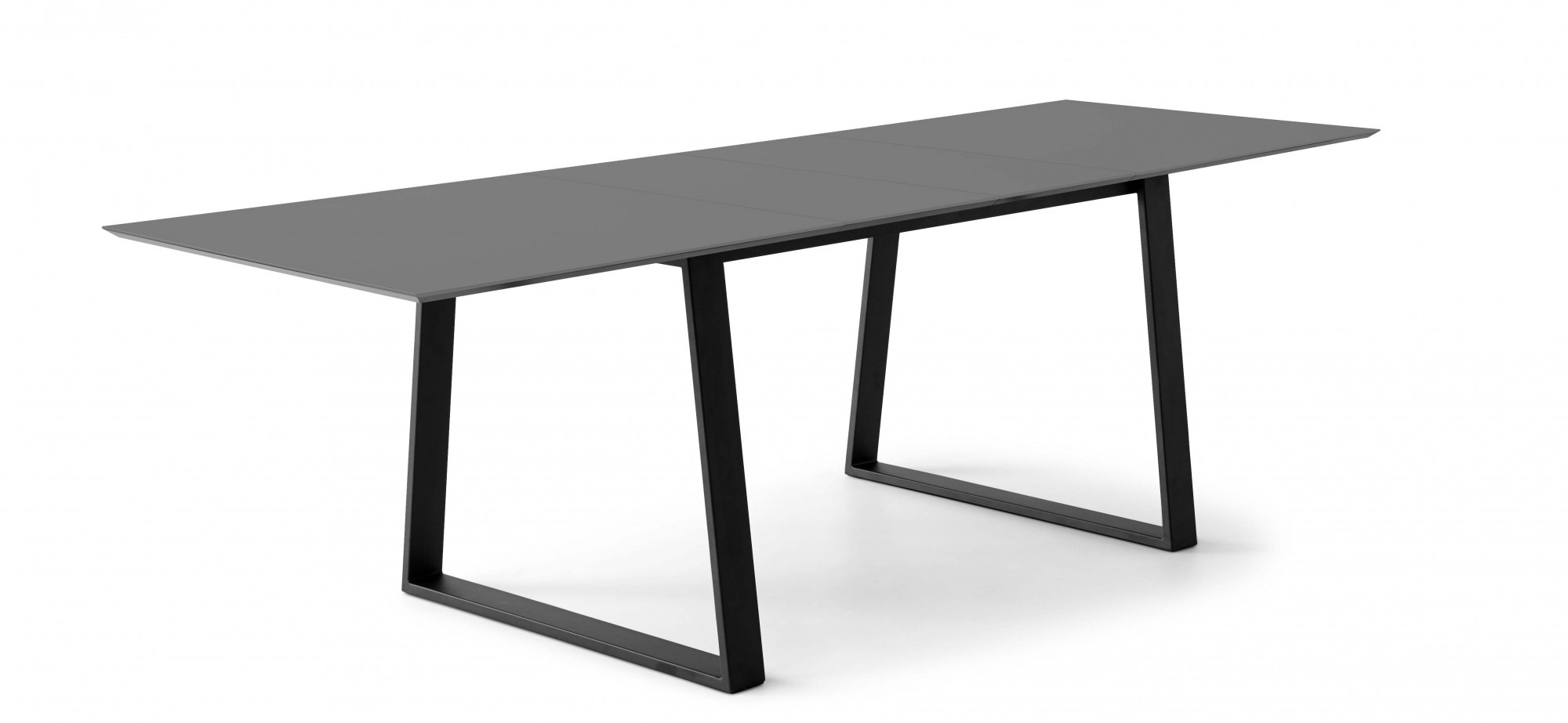 Metallgestell, Esstisch | Einlegeplatten MDF, Tischplatte BAUR »Meza 2 by Trapez Furniture rechteckige Hammel«, Hammel