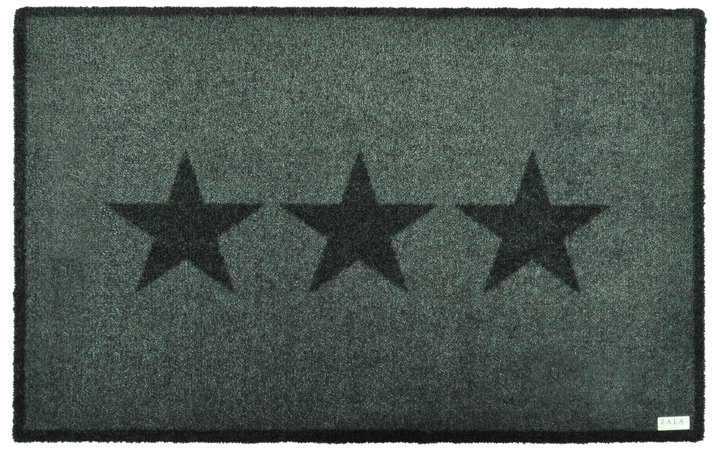 HANSE Home "Sterne, Türmatte" rechteckig 7 mm Höhe Schmutzfangmatte, Innen und Außen, Rutschfest, Wetterfest, Waschbar