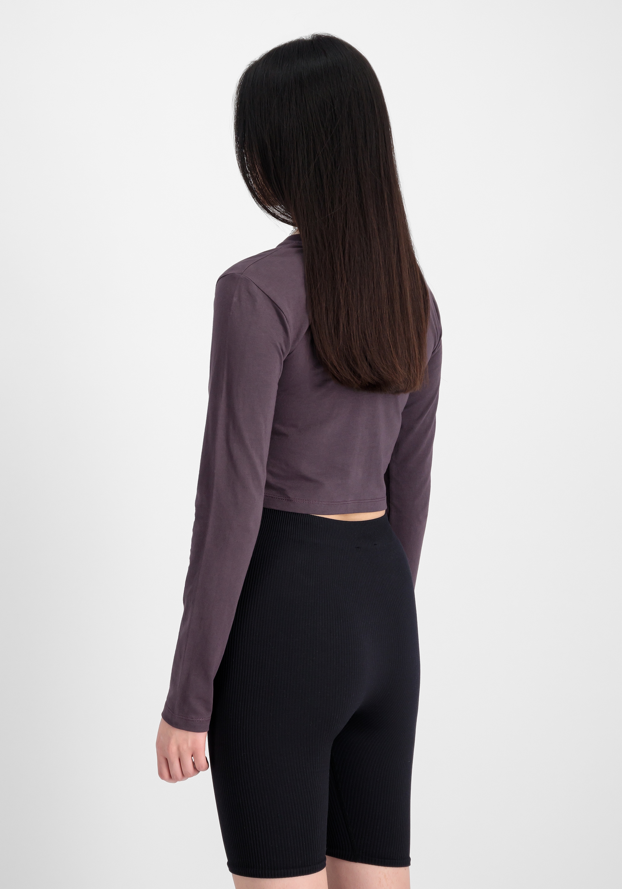 Alpha Industries Sweater »Alpha Industries Women - Longsleeves Basic Cropped LS Women«