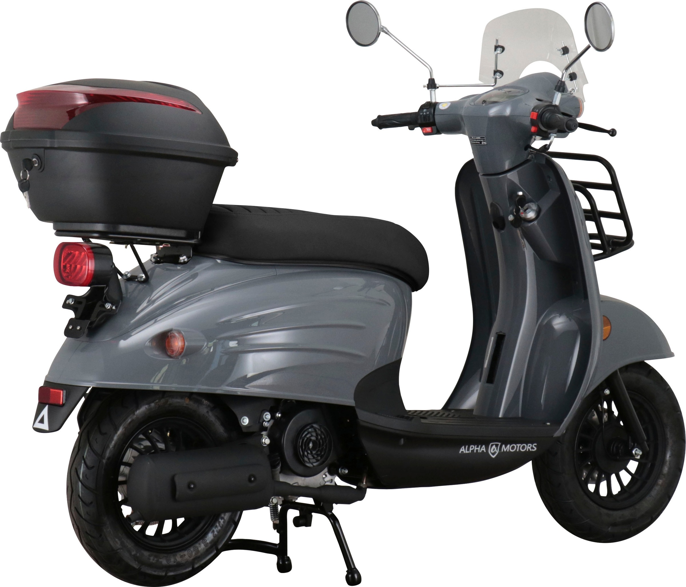 Alpha Motors Mofaroller »Adria«, 50 cm³, 25 km/h, Euro 5, 2,72 PS, inkl. Windschild und Topcase