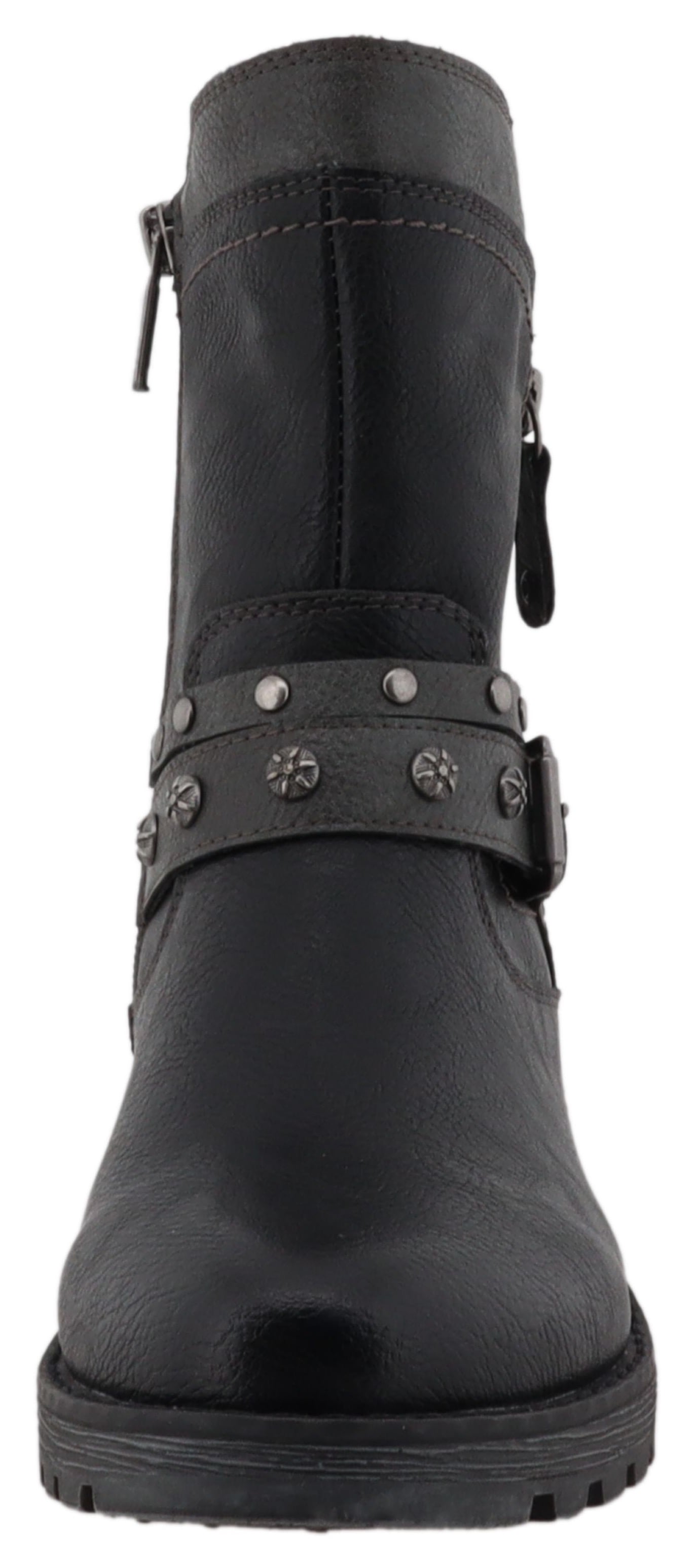 Mustang Shoes Winterboots »Haukea«  Biker Boots mit Blockabsatz und TEX-Membrane