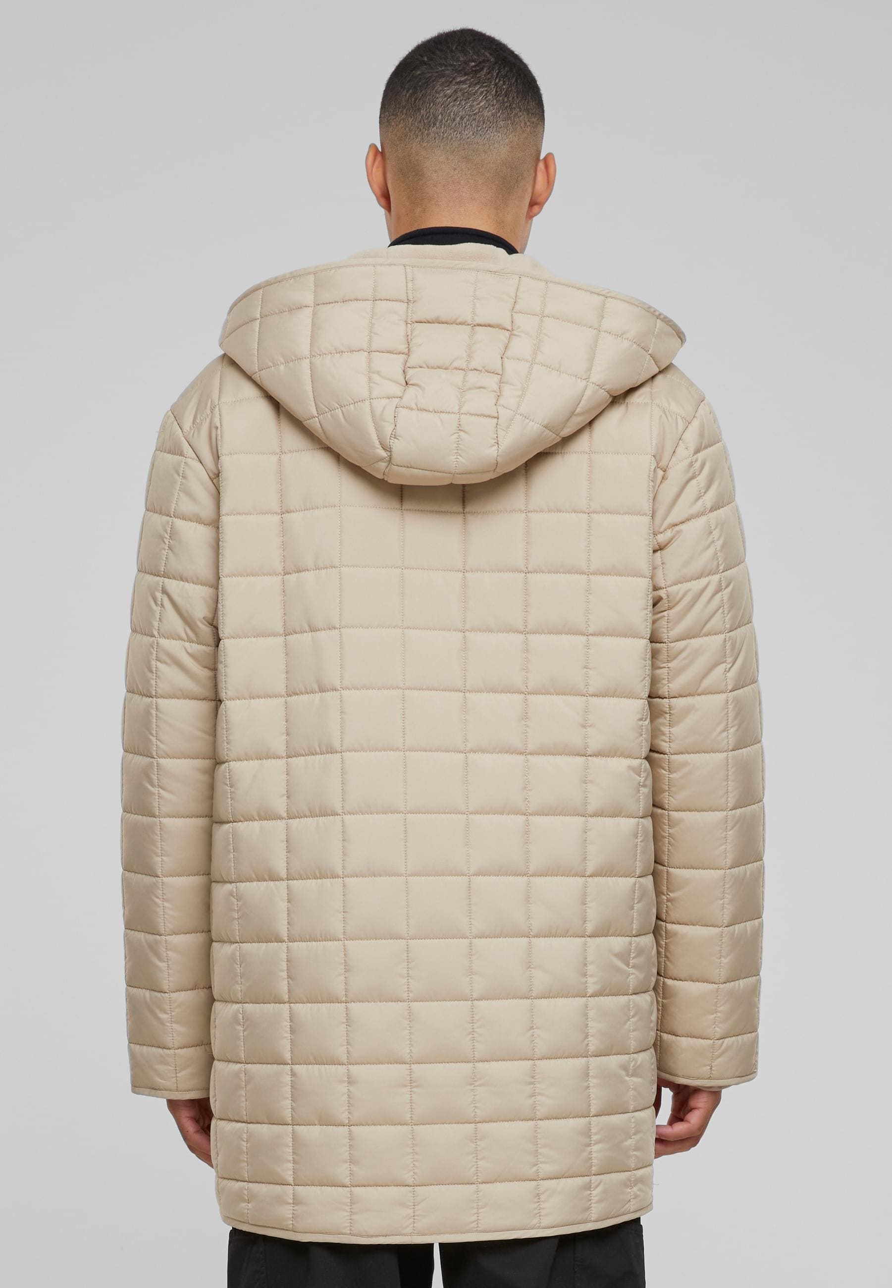 URBAN CLASSICS Winterjacke »Urban Classics Herren Polar Fleece Lined Parka«, (1 St.), mit Kapuze