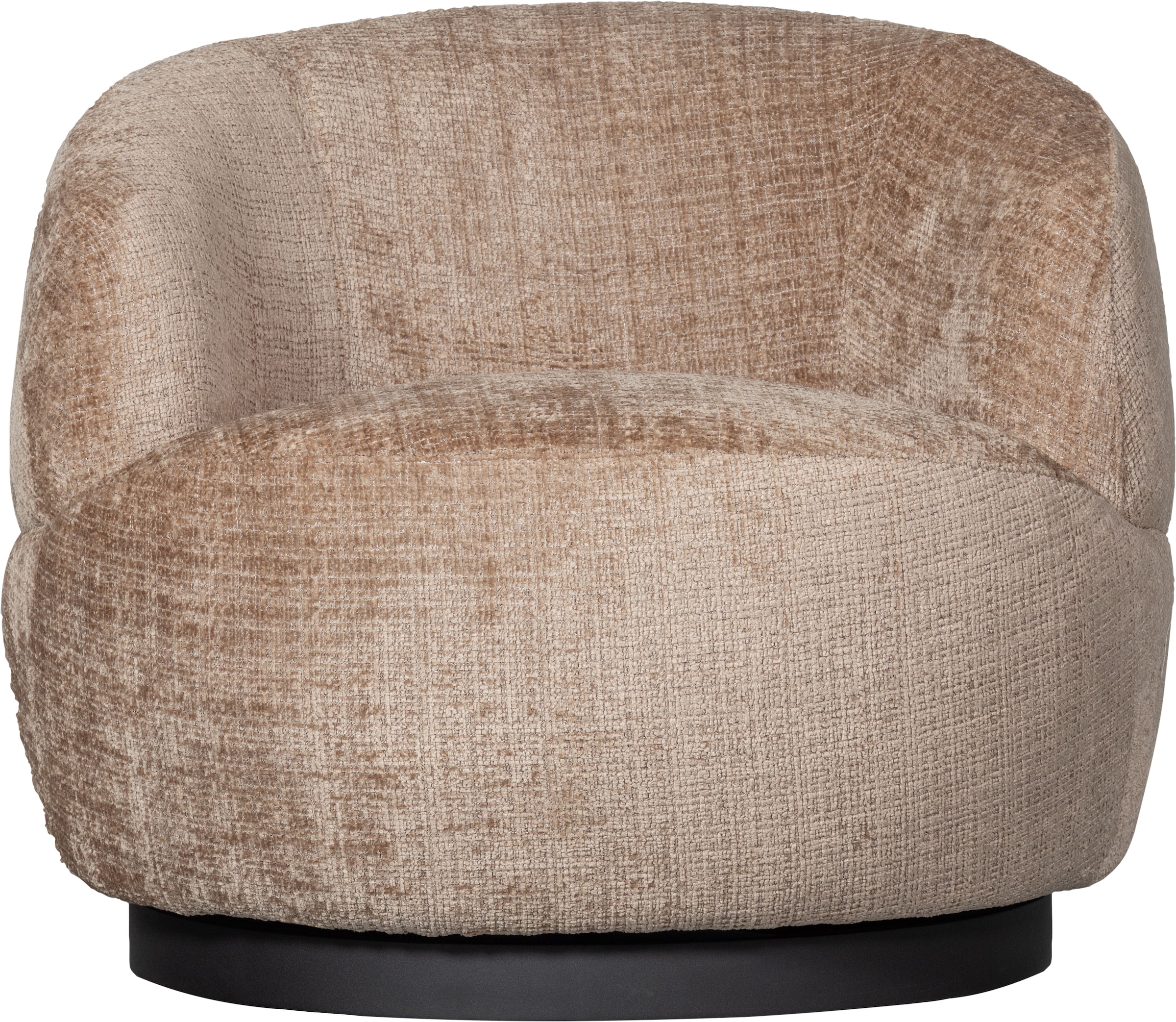 WOOOD Drehsessel »Woolly«, runde Form, in jede Richtung drehbar! Breite 84 cm
