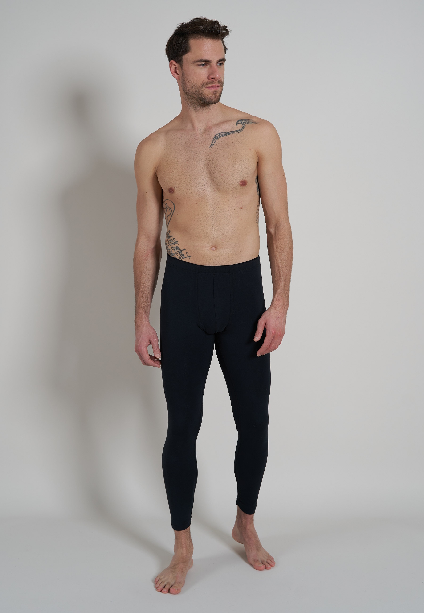 bugatti Lange Unterhose "BUGA Hose lang" eng, basic, wärmend, mit Logo, Bau günstig online kaufen