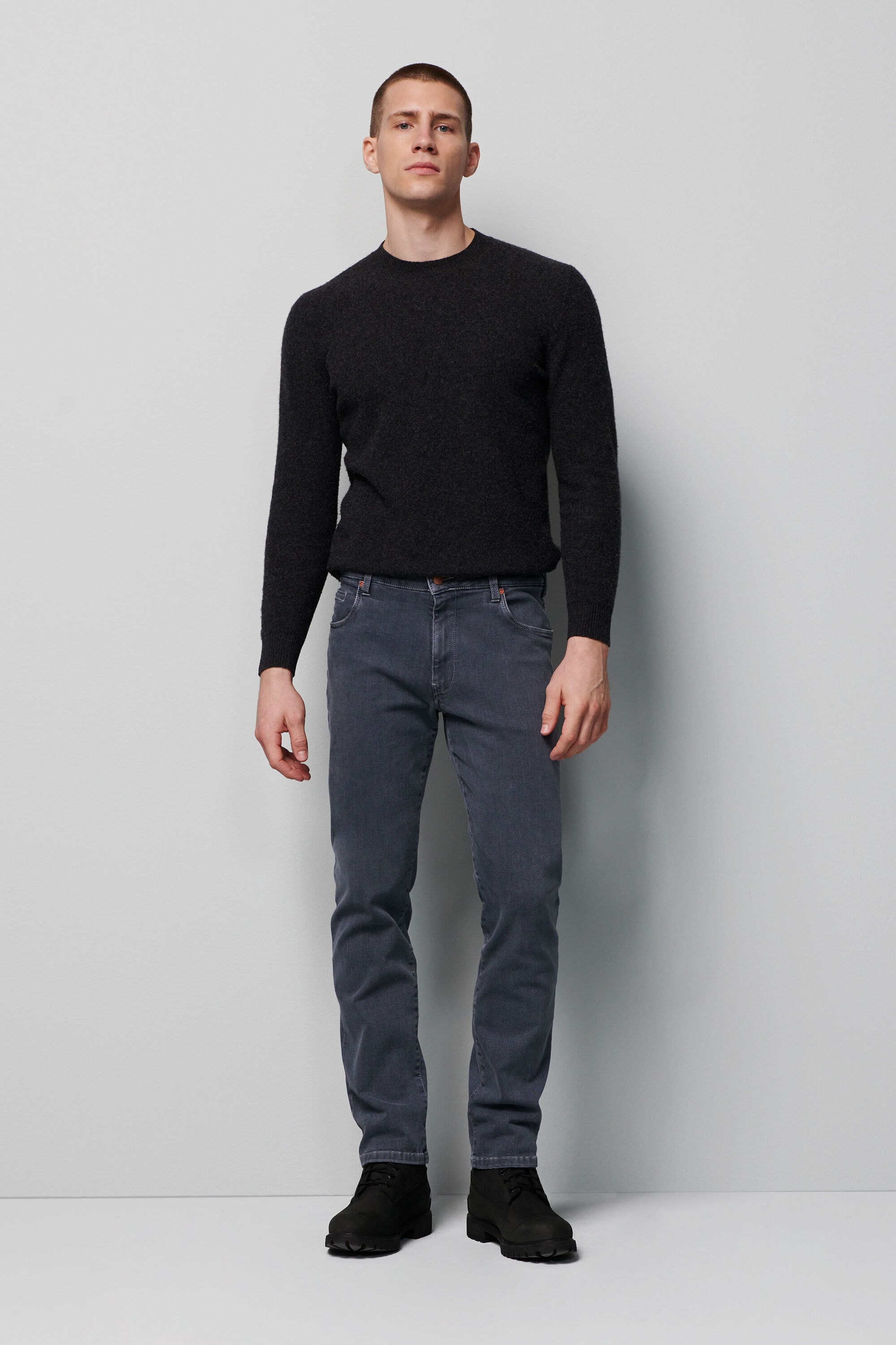 MEYER 5-Pocket-Jeans »M5 Regular«, Nachhaltig in Europa hergestellt