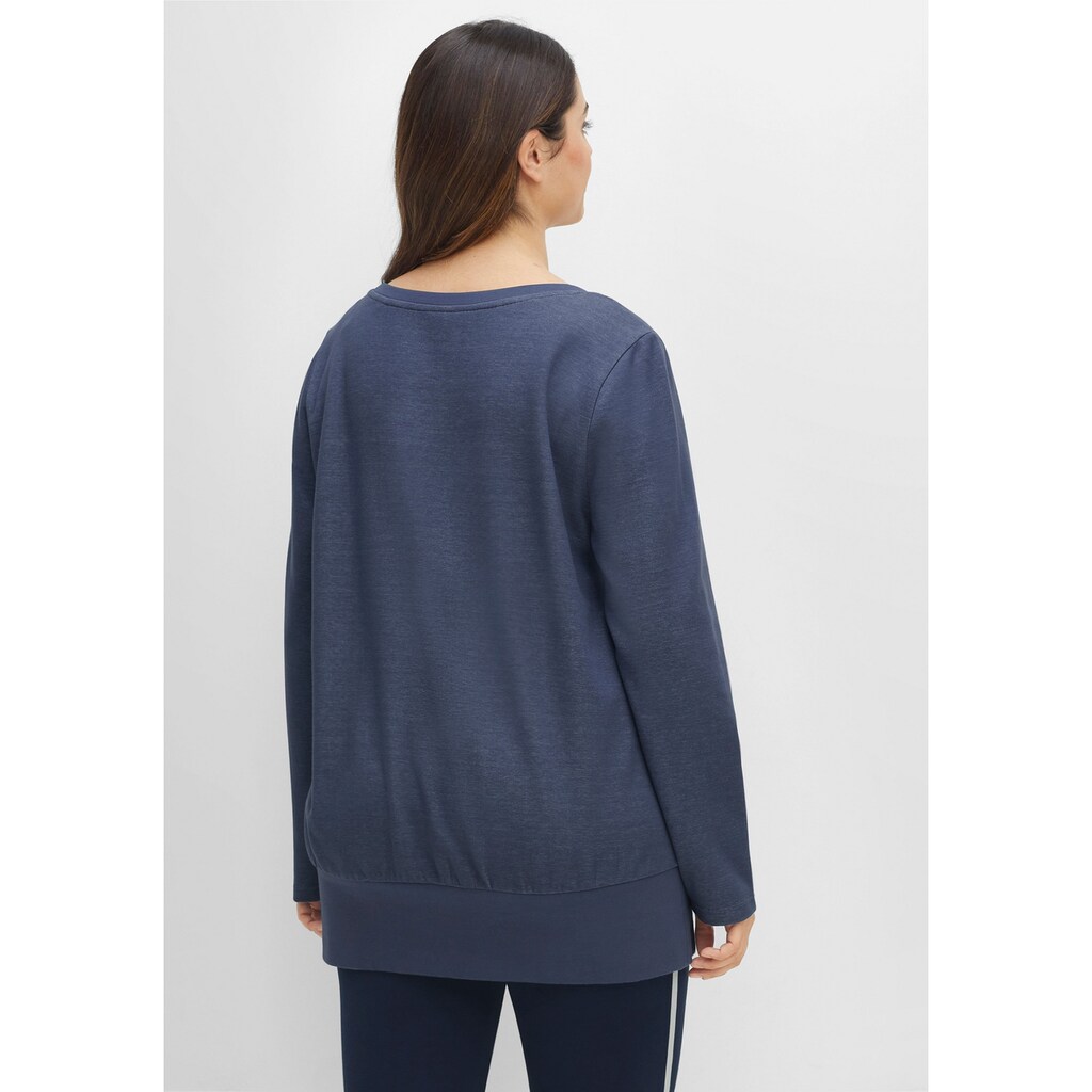 Sheego Sweatshirt »Relax-Sweatshirt«