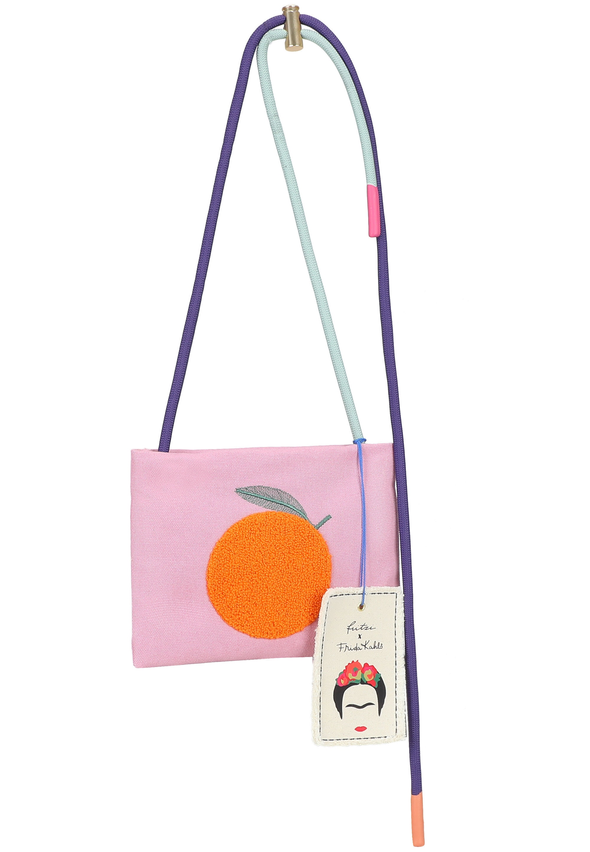 Fritzi aus Preußen Umhängetasche »Fritzi x Frida Kahlo« mit Orangen-Motiv