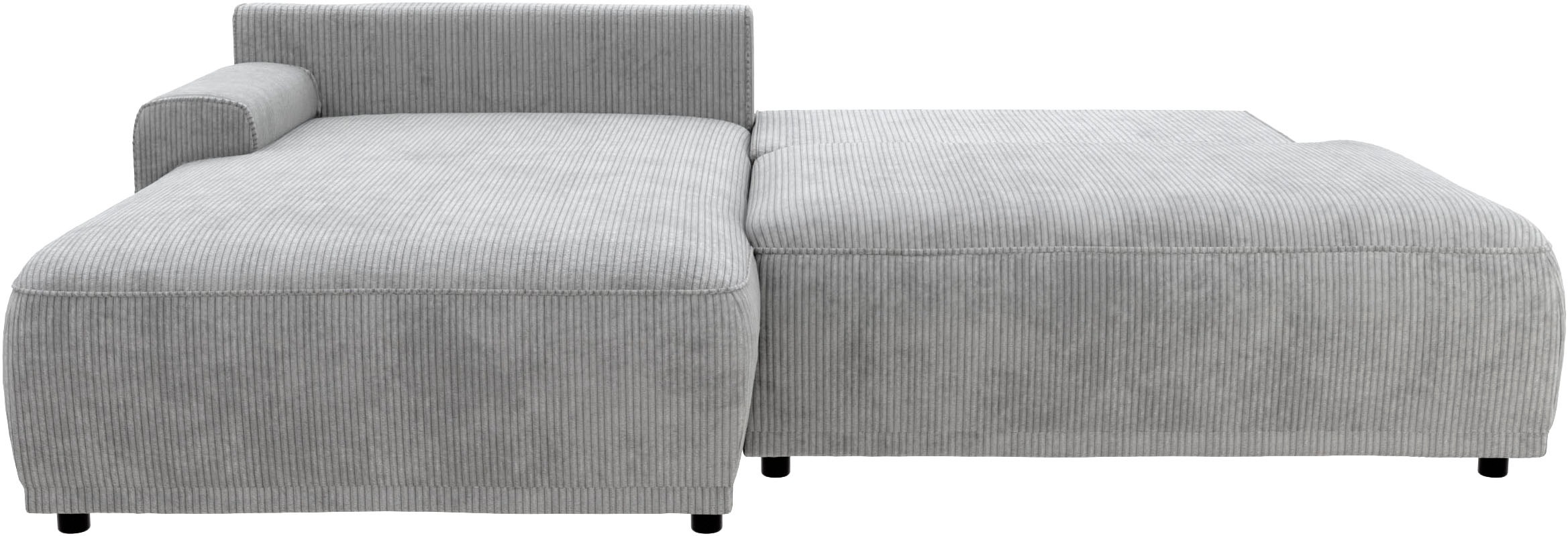 TRENDMANUFAKTUR Ecksofa "Fordon II, Schlafsofa mit Bettkasten, Couch in L-F günstig online kaufen