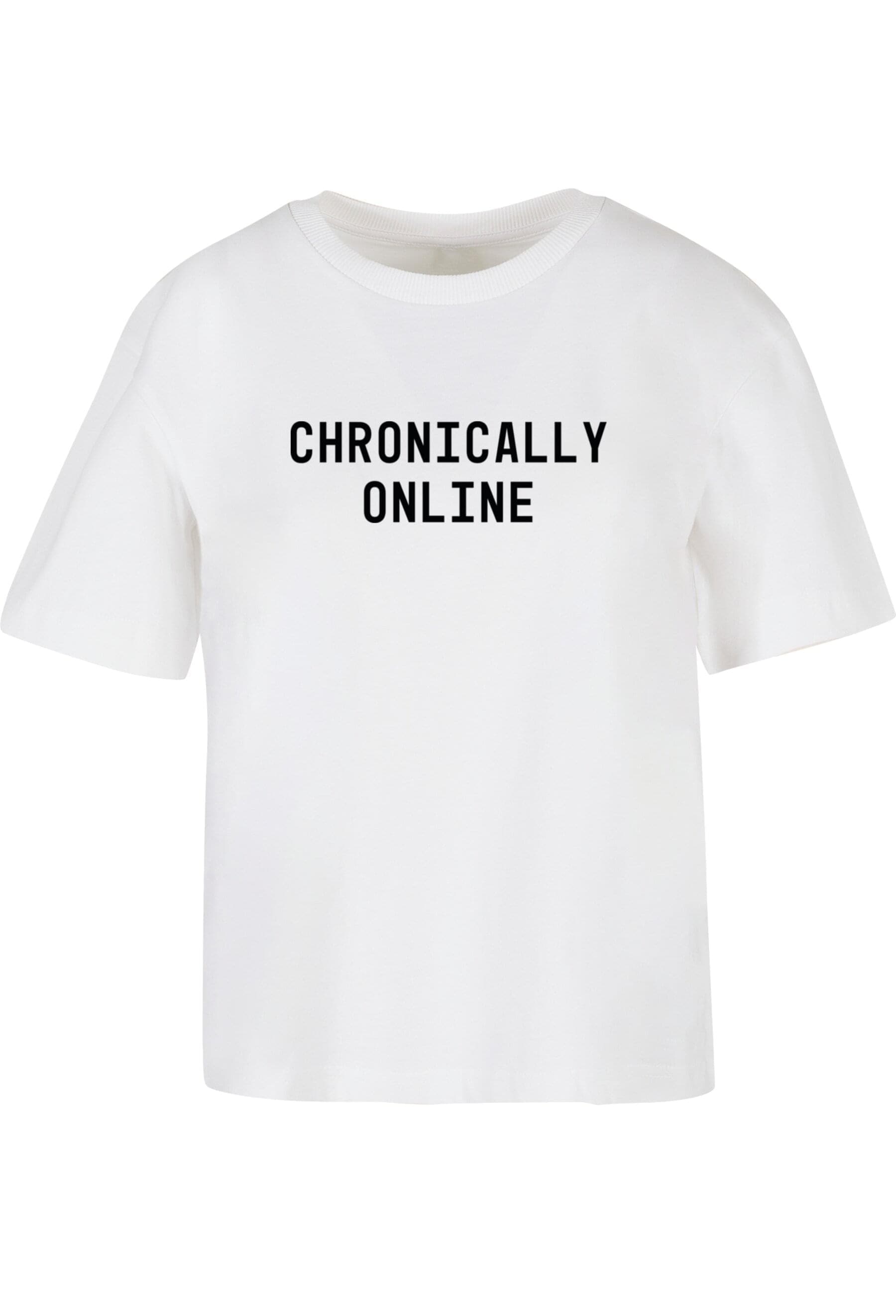 Miss Tee Marškinėliai » Chronically Online Tee«...