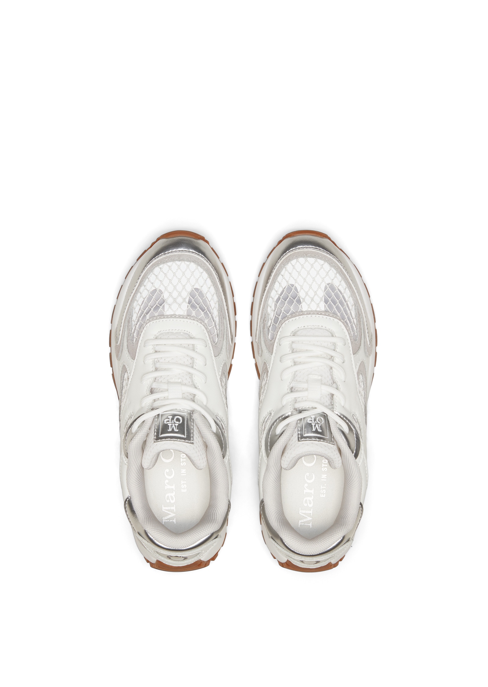 Marc O'Polo Sneaker »mit weitmaschigem Mesh-Einsatz«