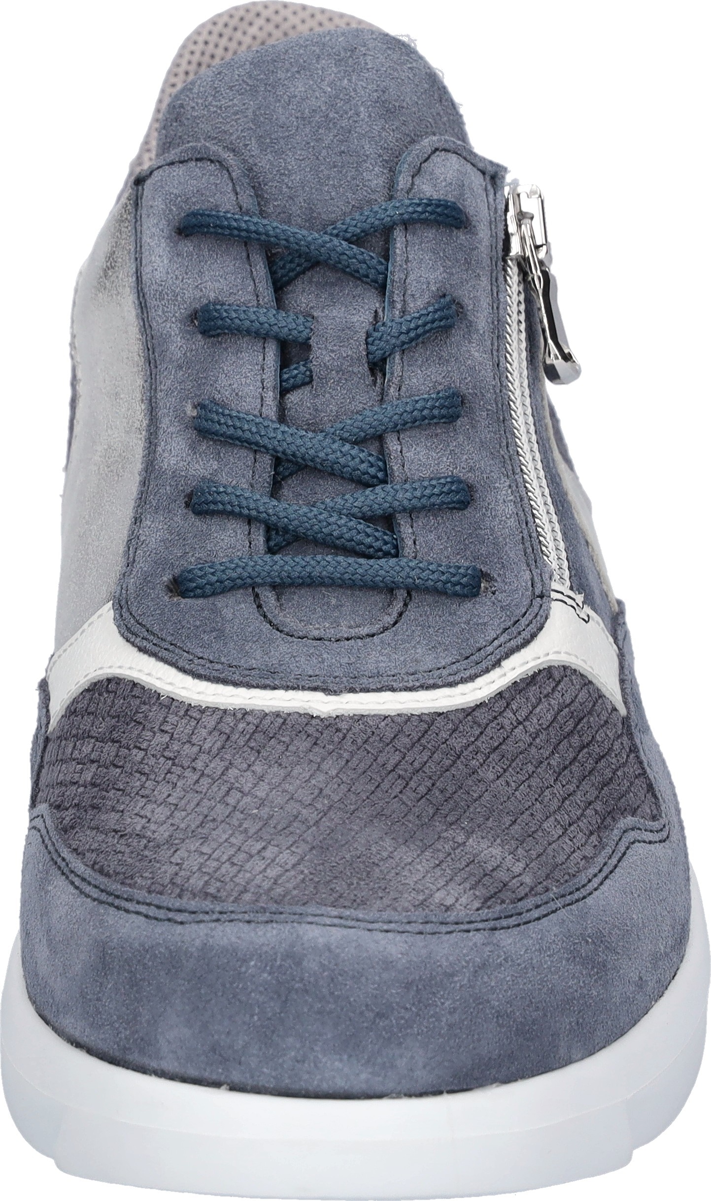 Waldläufer Sneaker »K-FUNKY«  Schnürschuh, Komfortschuh mit seitlichem Reißverschluss, K-Weite