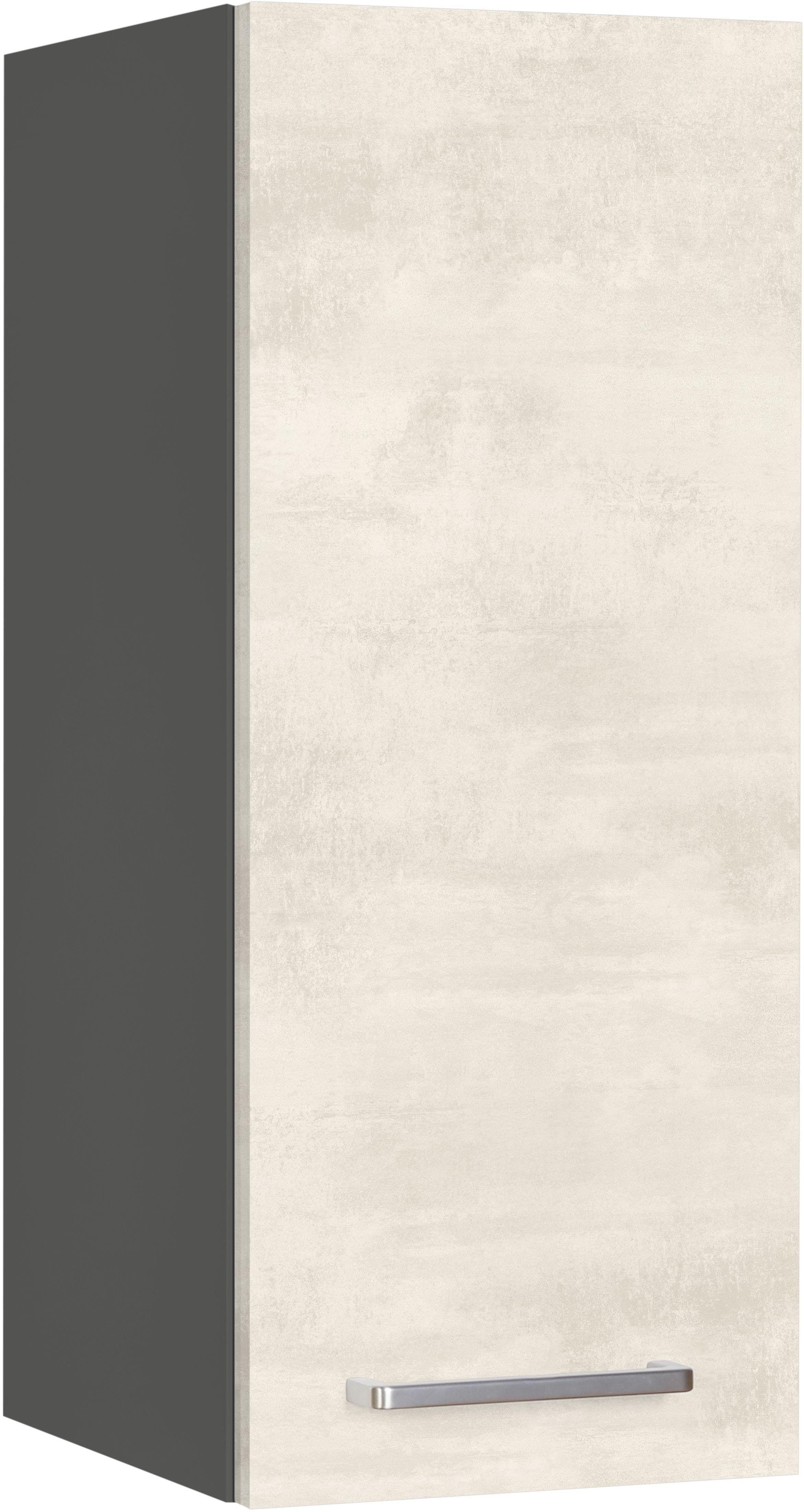 nobilia Hängeschrank ""Riva", Ausrichtung wählbar, vormontiert," in drei Breiten: 30, 45 und 60 cm, mit Soft-Close-Funktion