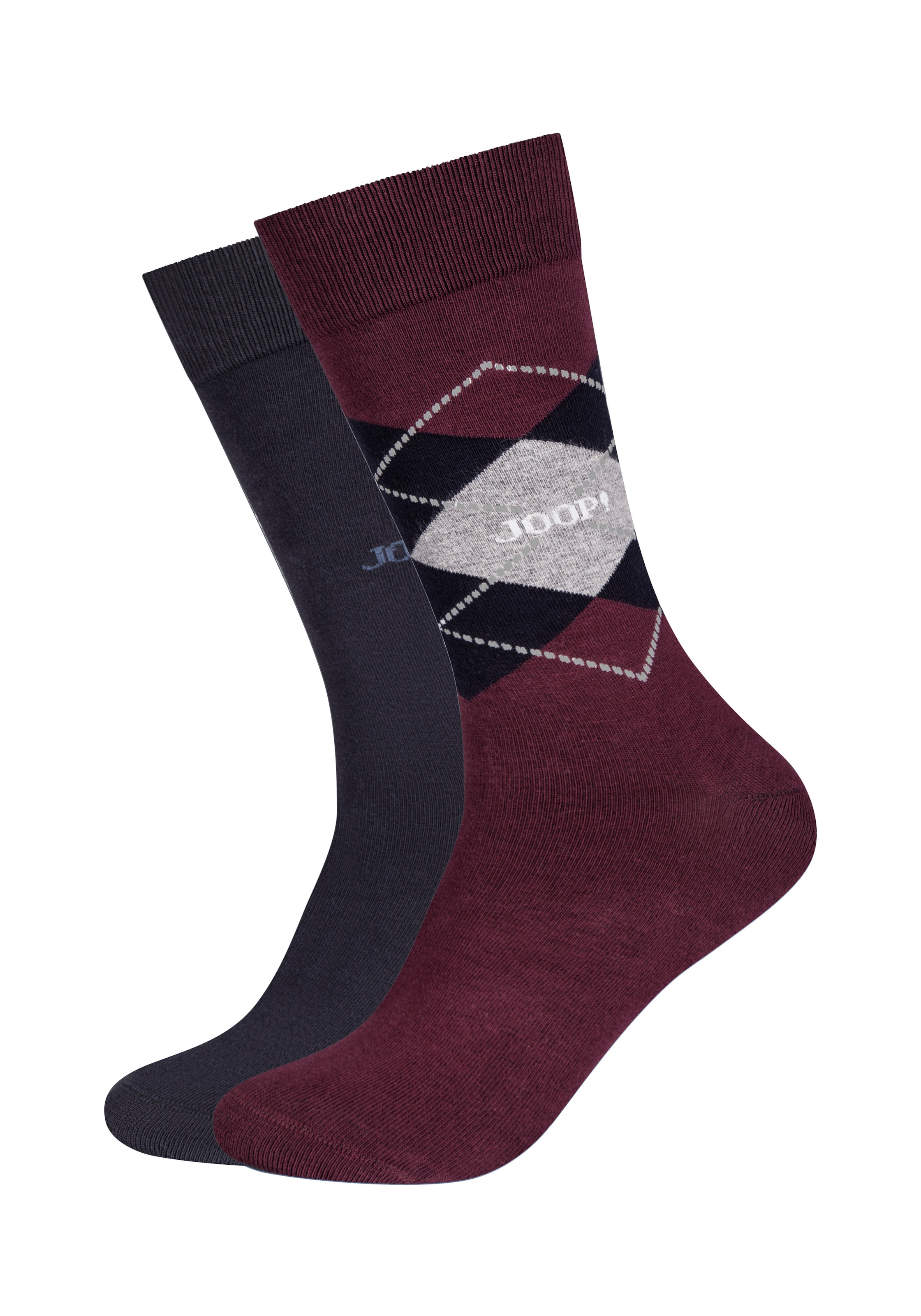 JOOP Socken "premium essentials", (2er Pack), Premium Qualität, verstärkte günstig online kaufen