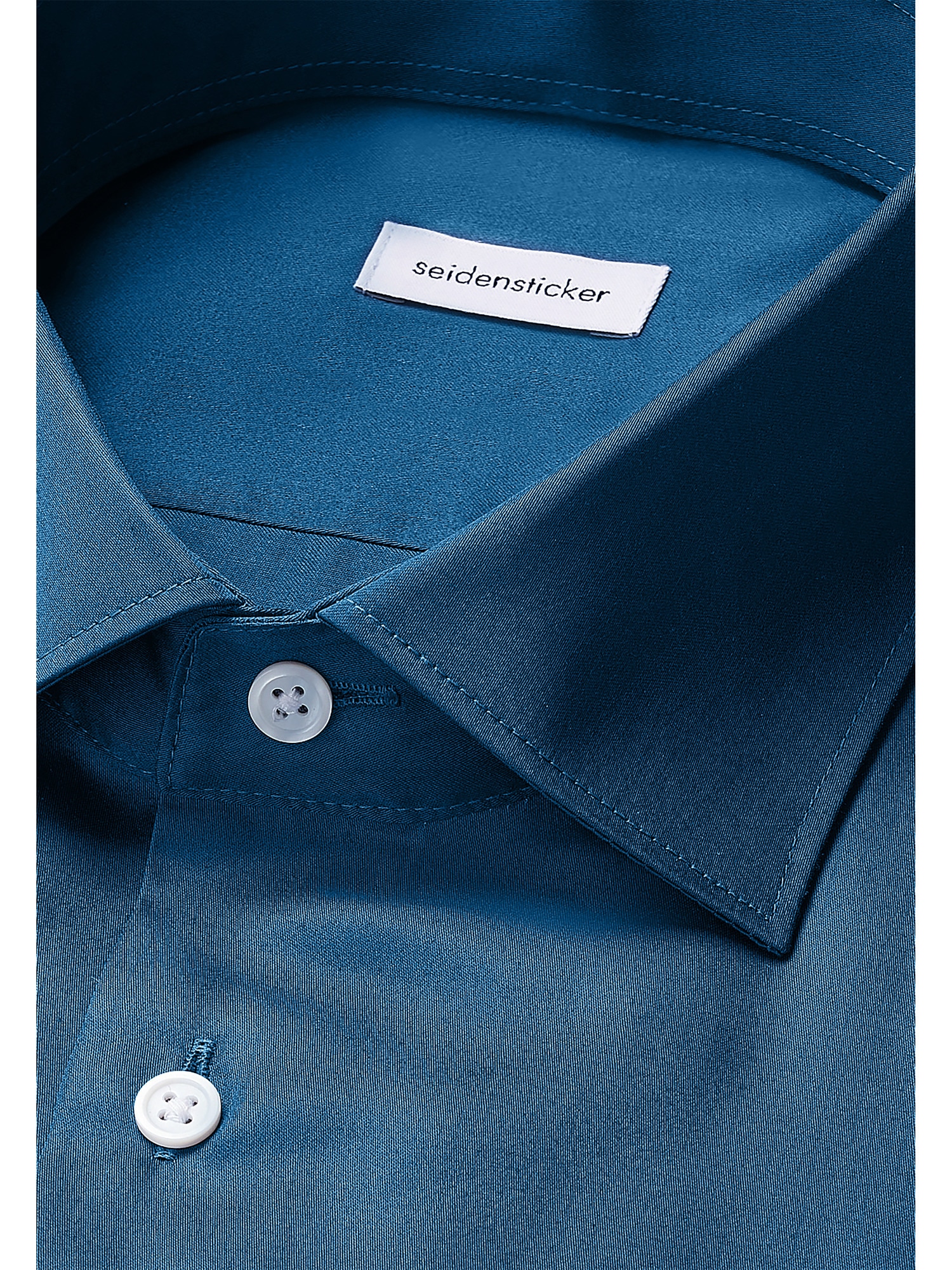 seidensticker Businesshemd »Schwarze Rose«, Slim 1/1 Kentkragen Uni