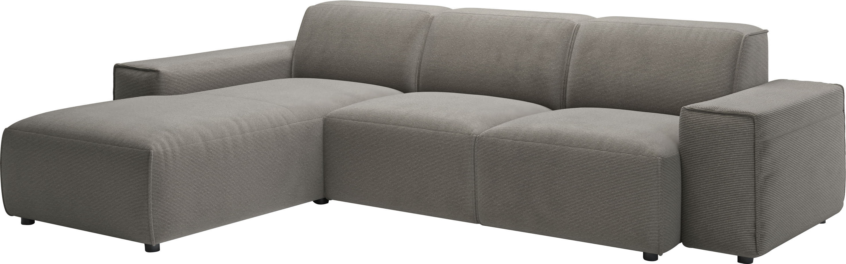 Thumbnail - Home affaire Ecksofa "Glimminge L-Form auch in Breitcord, Feincord + Easy care-Bezug," Breite 264, Zierkissen