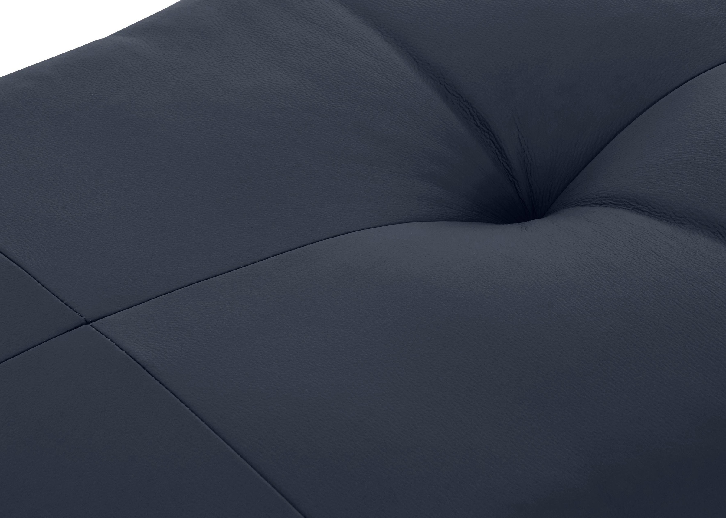 W.SCHILLIG Hocker »softy«, mit dekorativer Heftung im Sitz, Füße Chrom glänzend