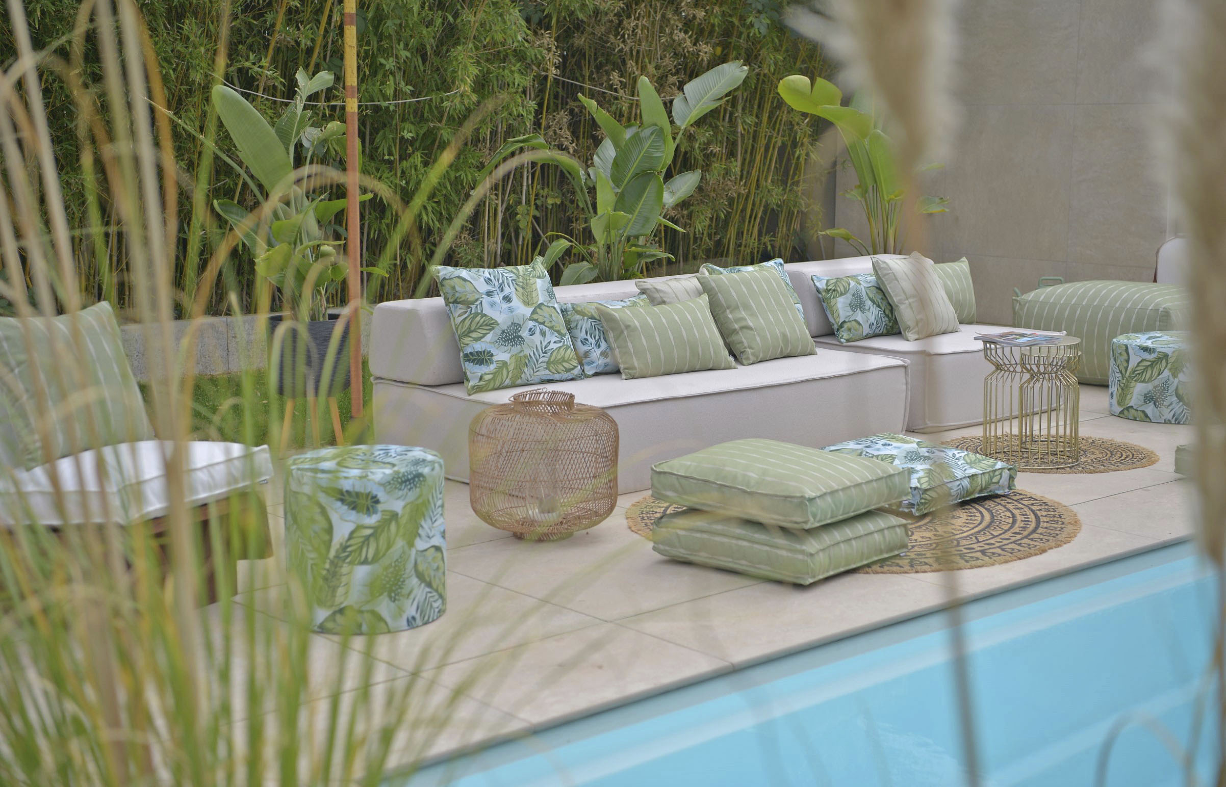 Thumbnail - H.O.C.K. Dekokissen "Loana" Kissenhülle mit Füllung, 1 Stück