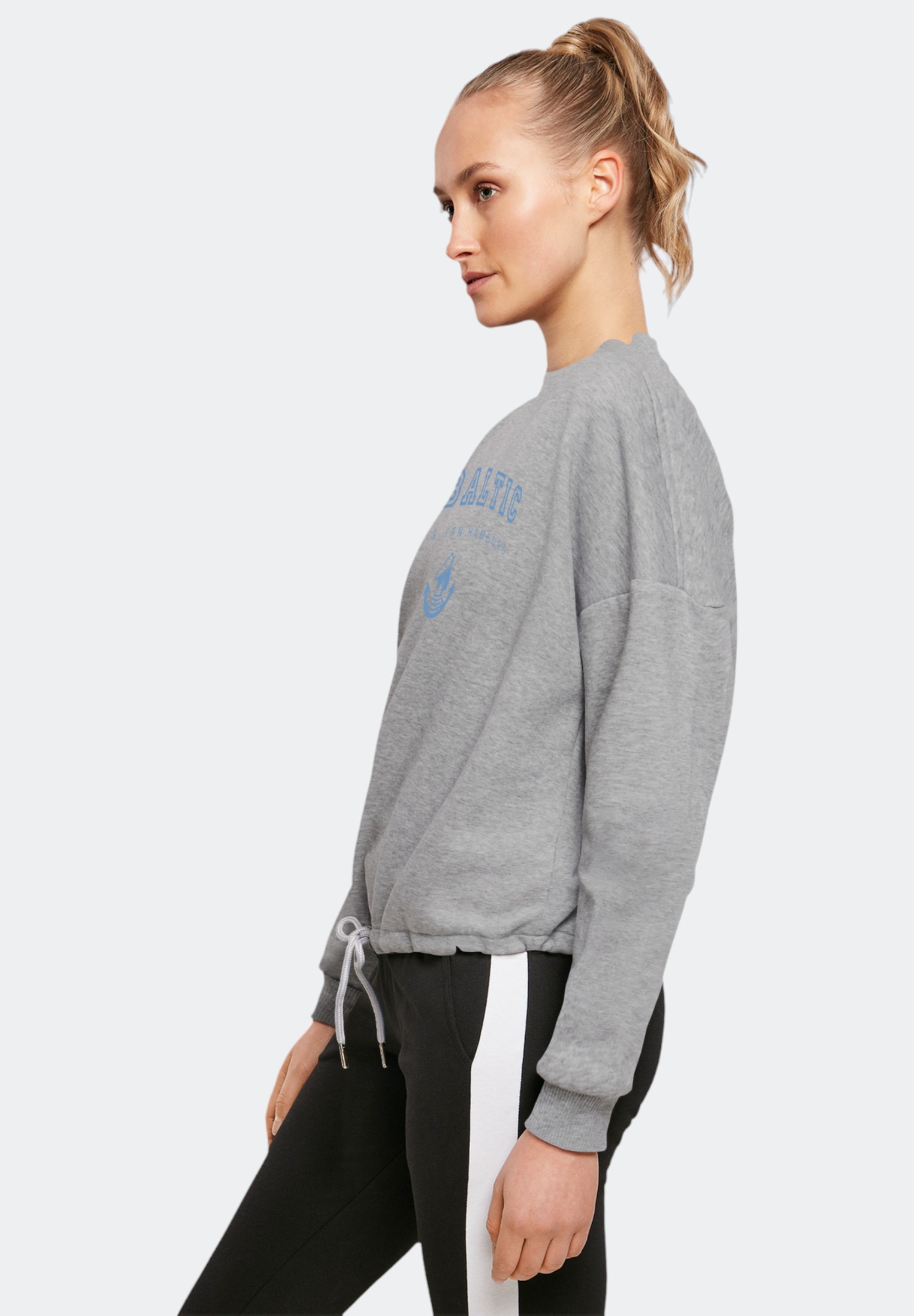 F4NT4STIC Sweatshirt »Go Baltic Knut & Jan Hamburg«, Print