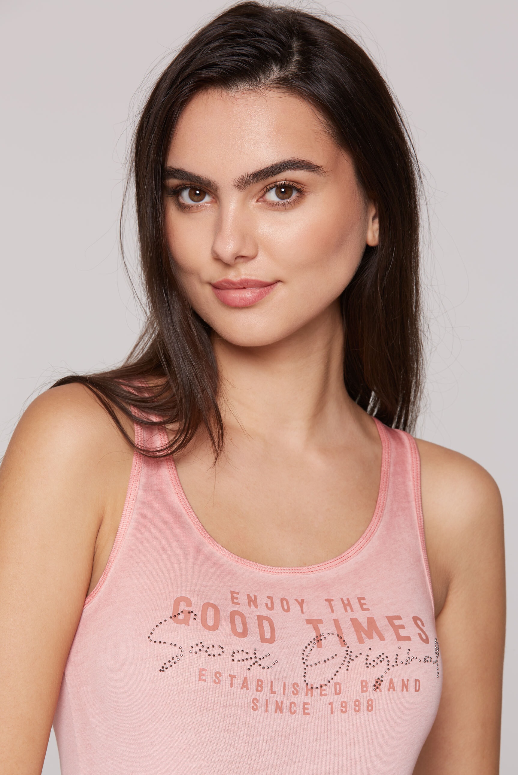 SOCCX Tanktop aus Baumwolle