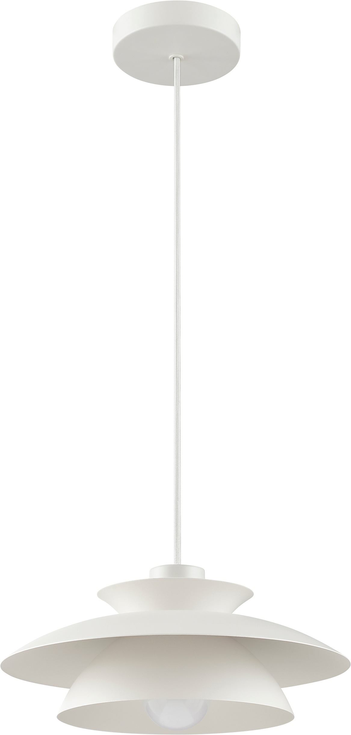 Brilliant Pendelleuchte »Appia« E27 1 Stk. Doppelschirm, Ø 30,5 cm, H 120 cm, E27 Fassung, Metall
