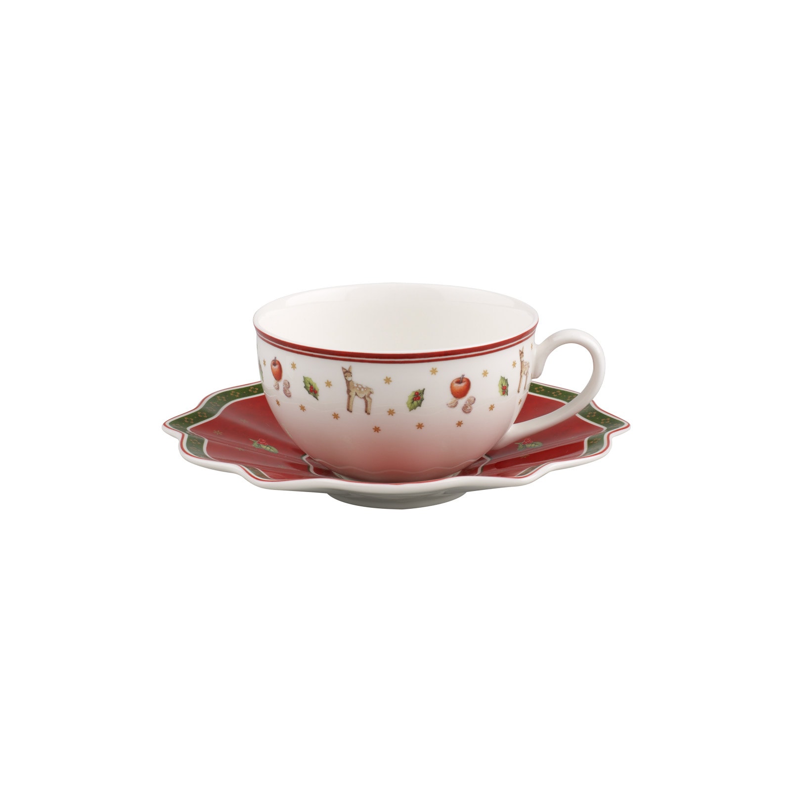 Villeroy & Boch Tasse "Milchkaffeetasse mit Untertasse Toys Delight 260 ml 2er Set bunt" Mikrowellengeeignet