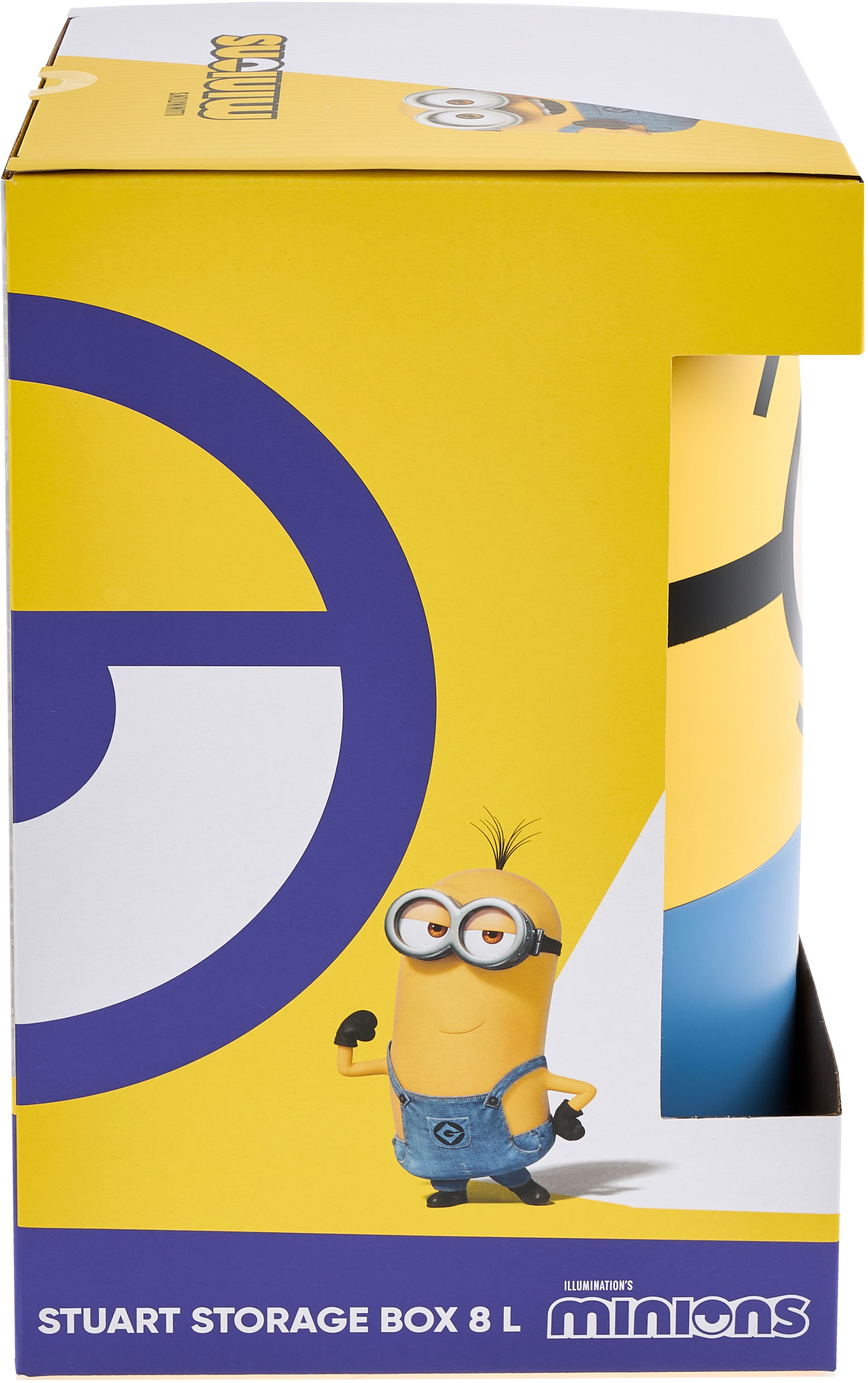 keeeper Aufbewahrungsbox »Stuart "minions" Aufbewahrungsdose 8L« keeeper mit Design aus "Ich einfach unverbesserlich"