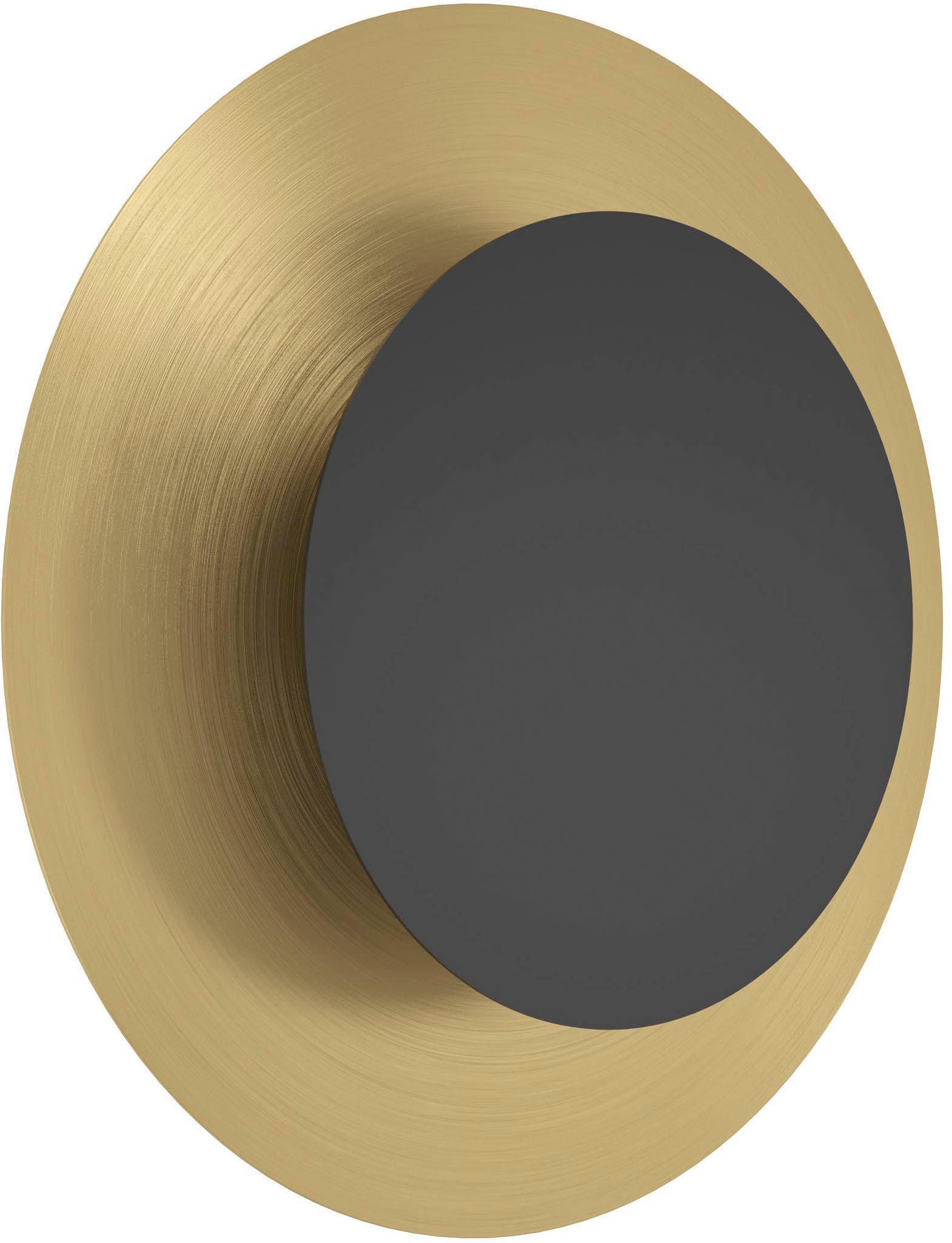 EGLO Wandleuchte "Tocina Wandlampe, Wandbeleuchtung mit indirekter Beleuchtung, elegant", 1, Ø 24cm, 1 Stk.schwarz, Wohnzimmer, Leuchten,