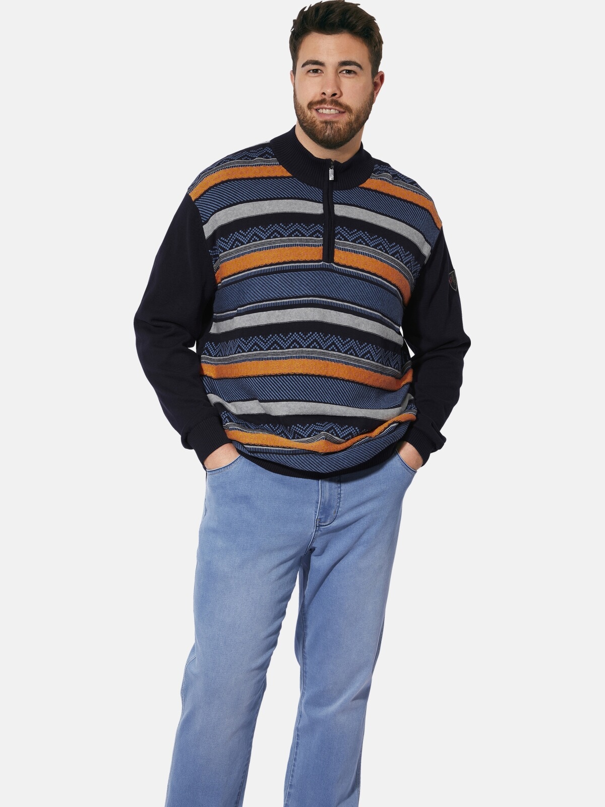 Charles Colby Troyer »Pullover EARL LEANDOW«, (1 tlg.)