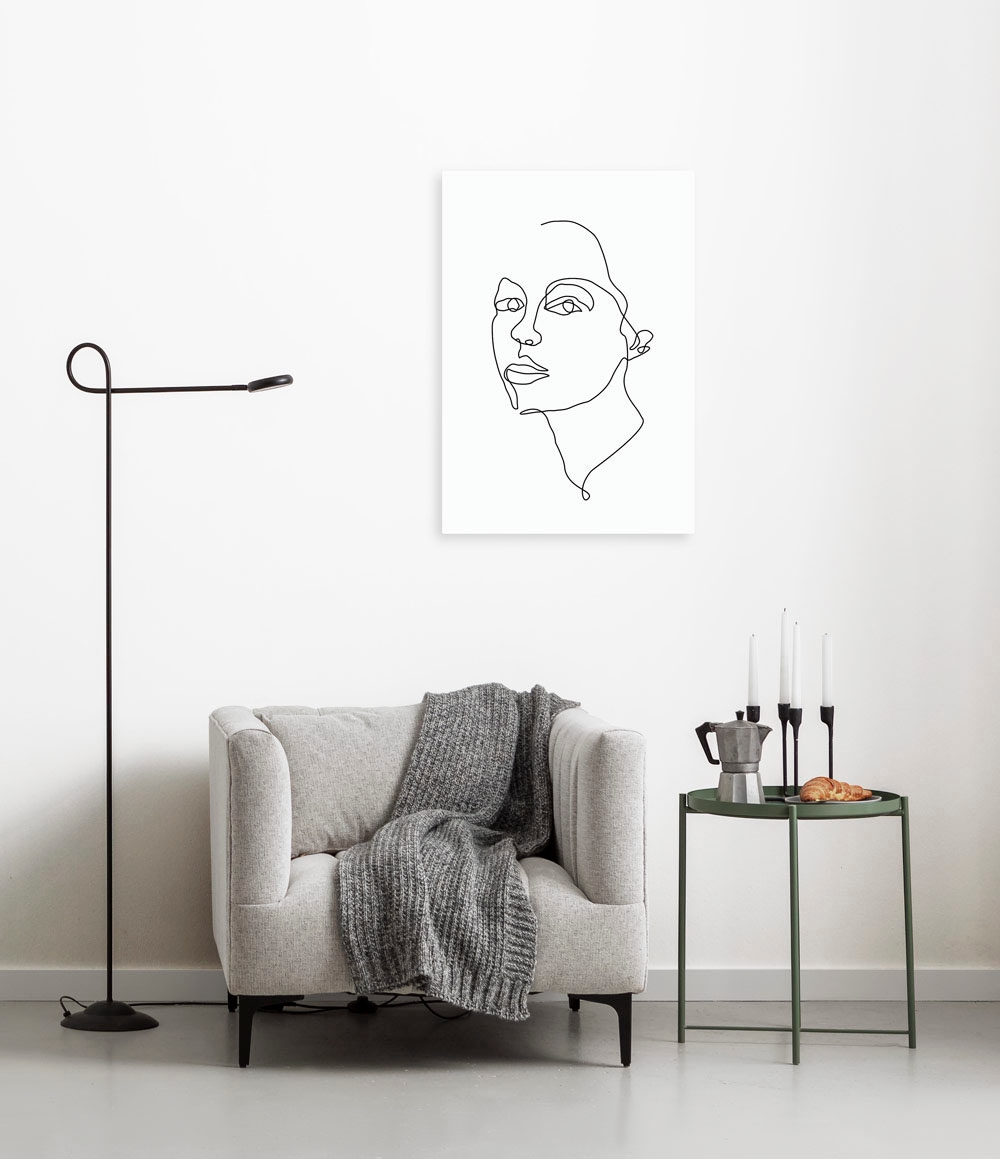 Komar Leinwandbild "Peaceful Mind - Größe 40 x 60 cm" Natur 1 Stk. tlg. Kei günstig online kaufen